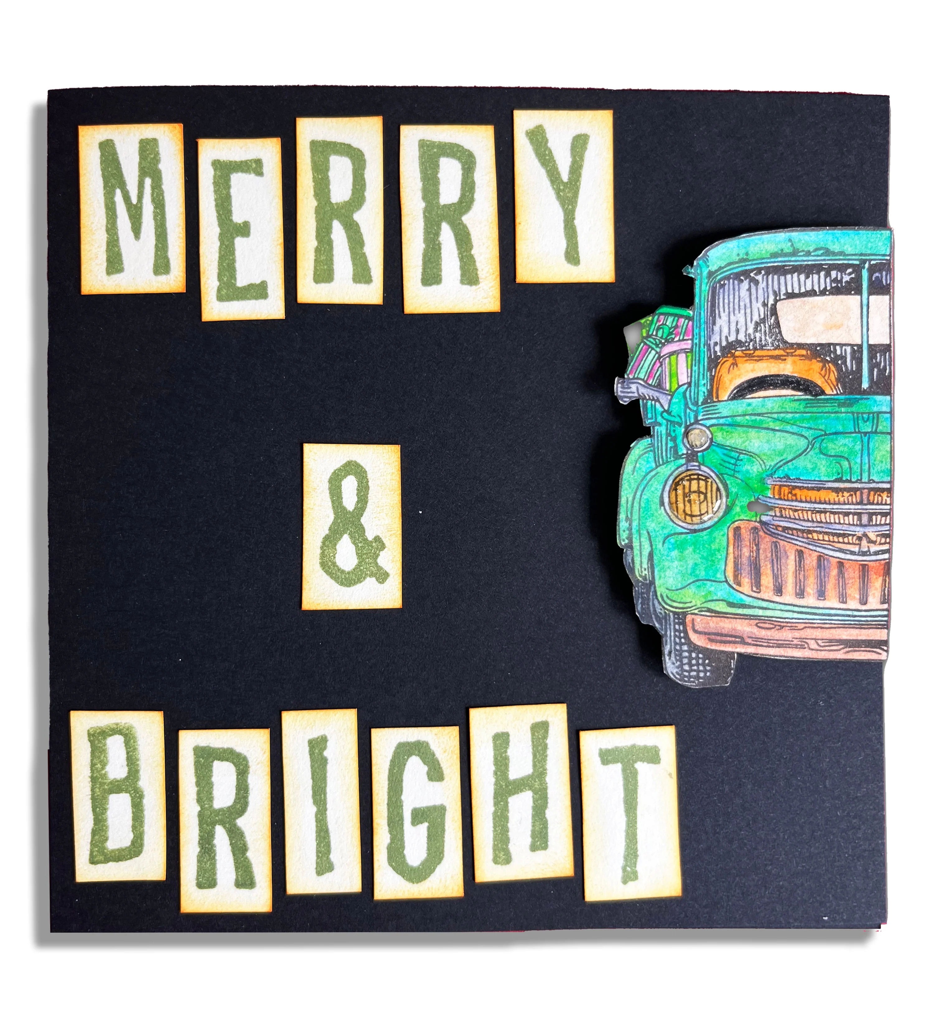 #1221 - A6 Stamp Set - Gifts On Wheels - Image 11