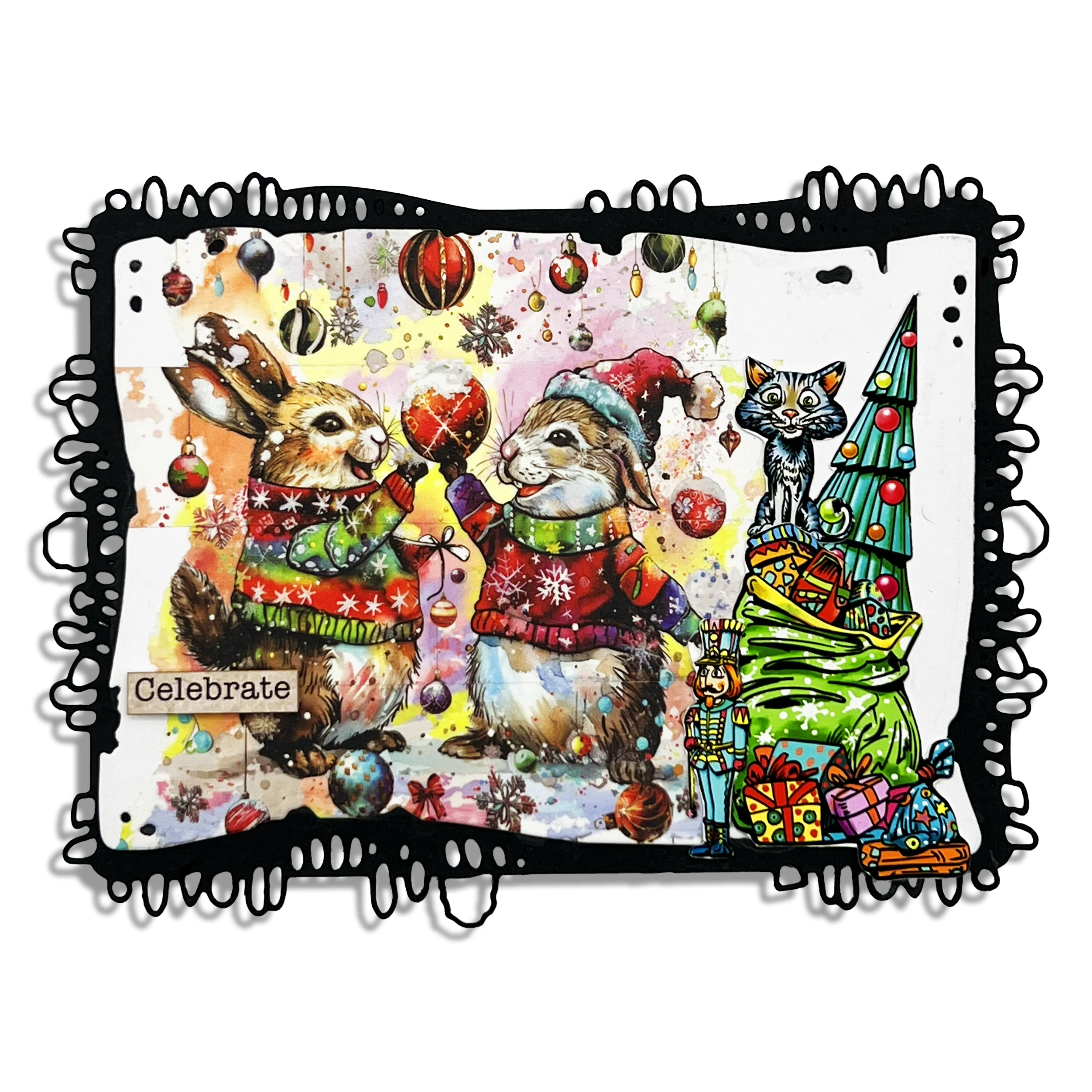 #1221 - A6 Stamp Set - Gifts On Wheels - Image 6