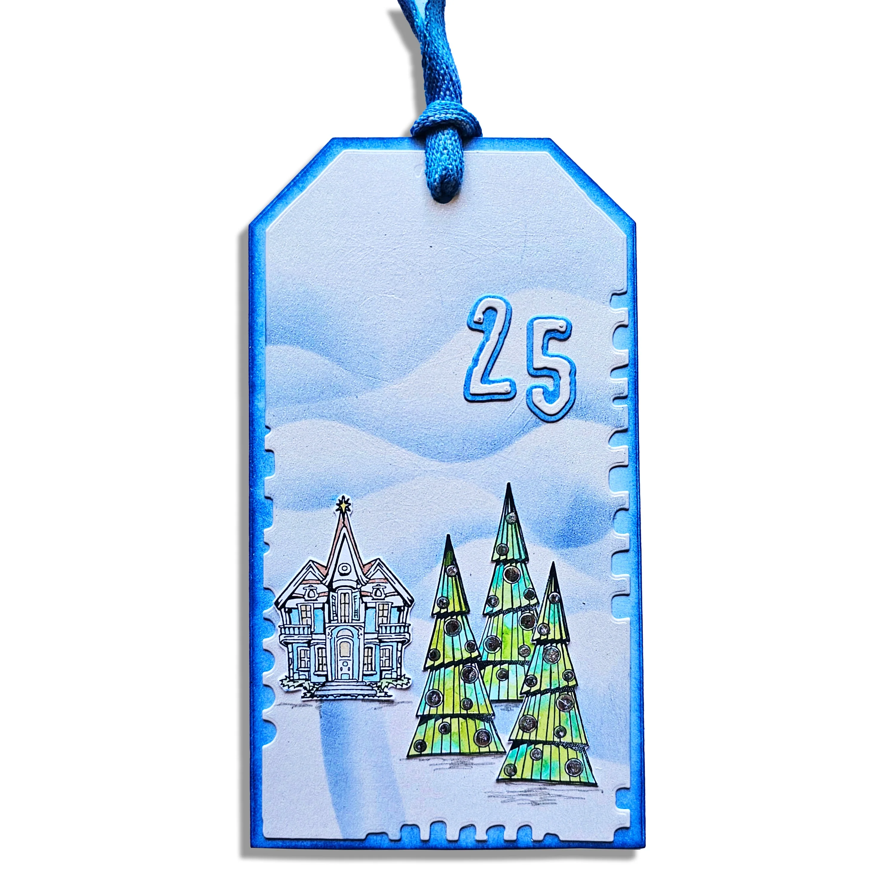 #1222 - A6 Stamp Set - Ribboned Wreath Delight - Image 4