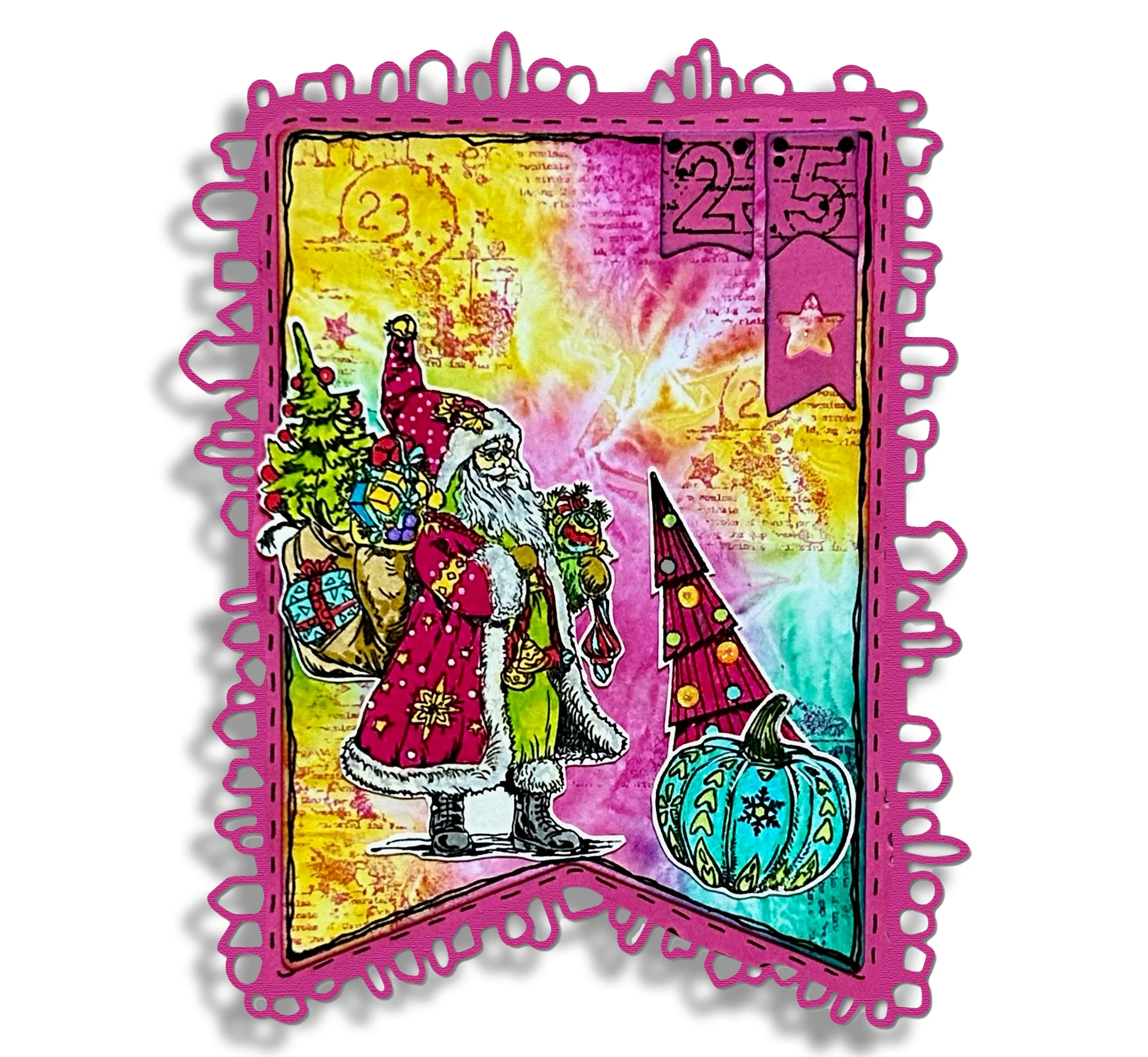 #1224 - A7 Stamp Set - Sack of Joy - Image 3