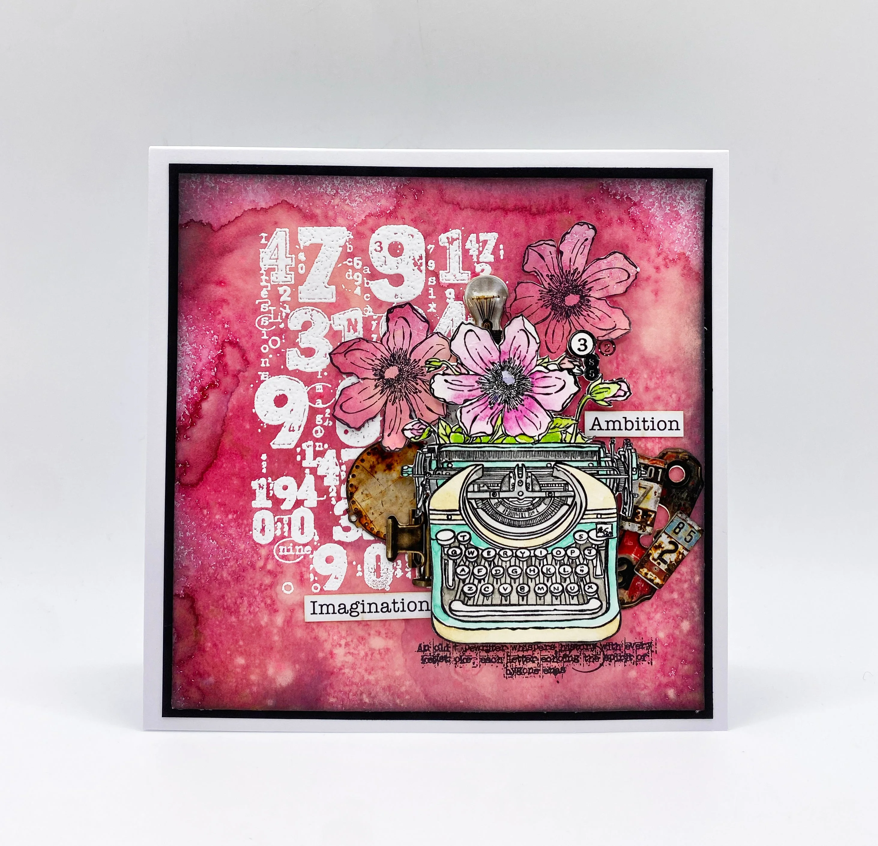 #1226 - A6 Stamp Set - Letter Press - Image 3