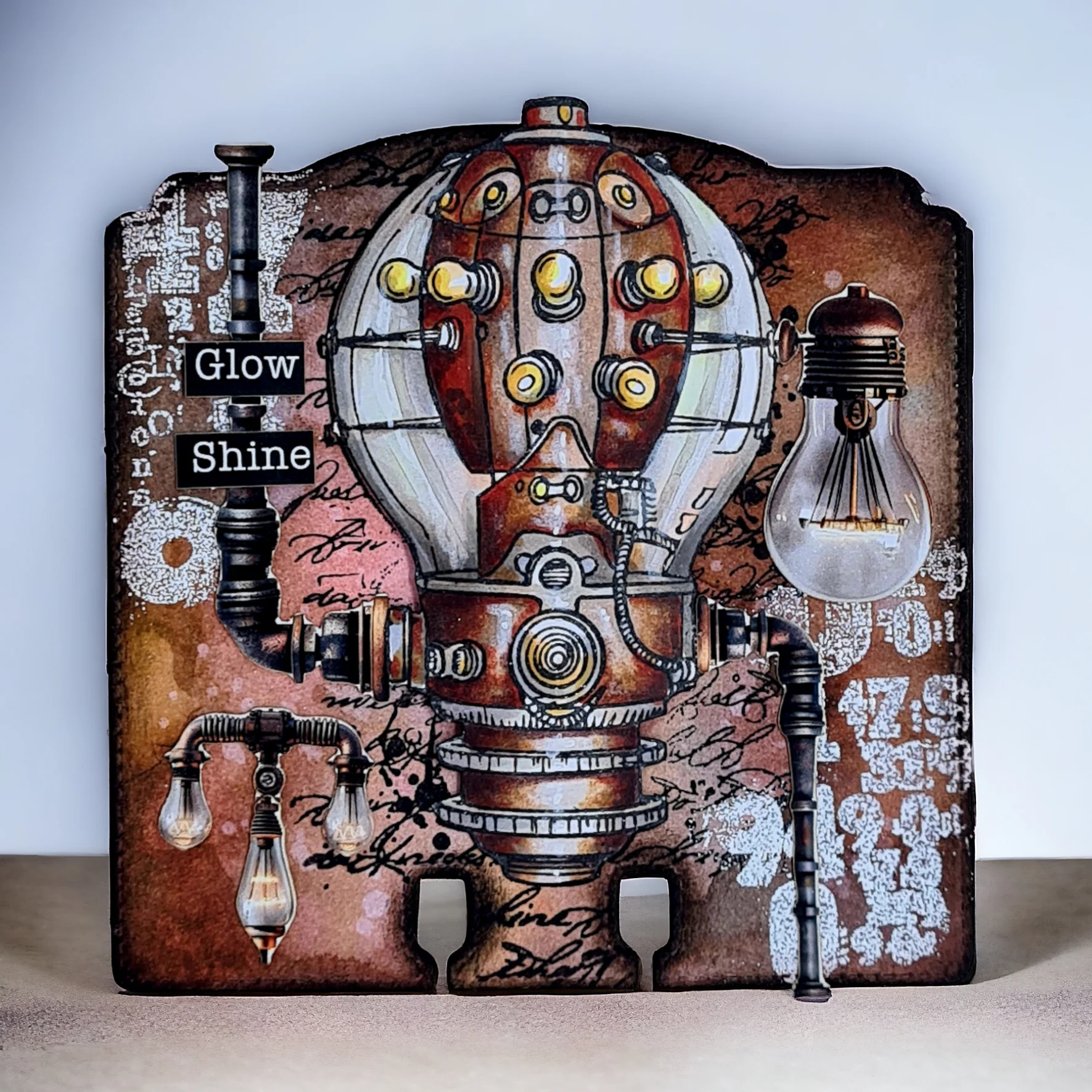TP-1228 - A7 Stamp Set - Edison Glow - Image 2