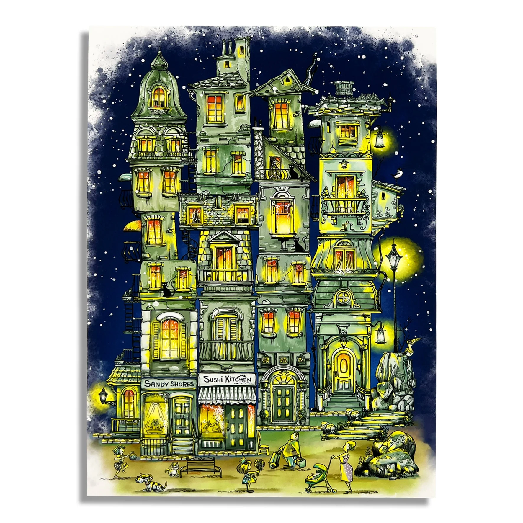 TP-1232 - A5 Stamp Set - Gang Avenue - Image 10