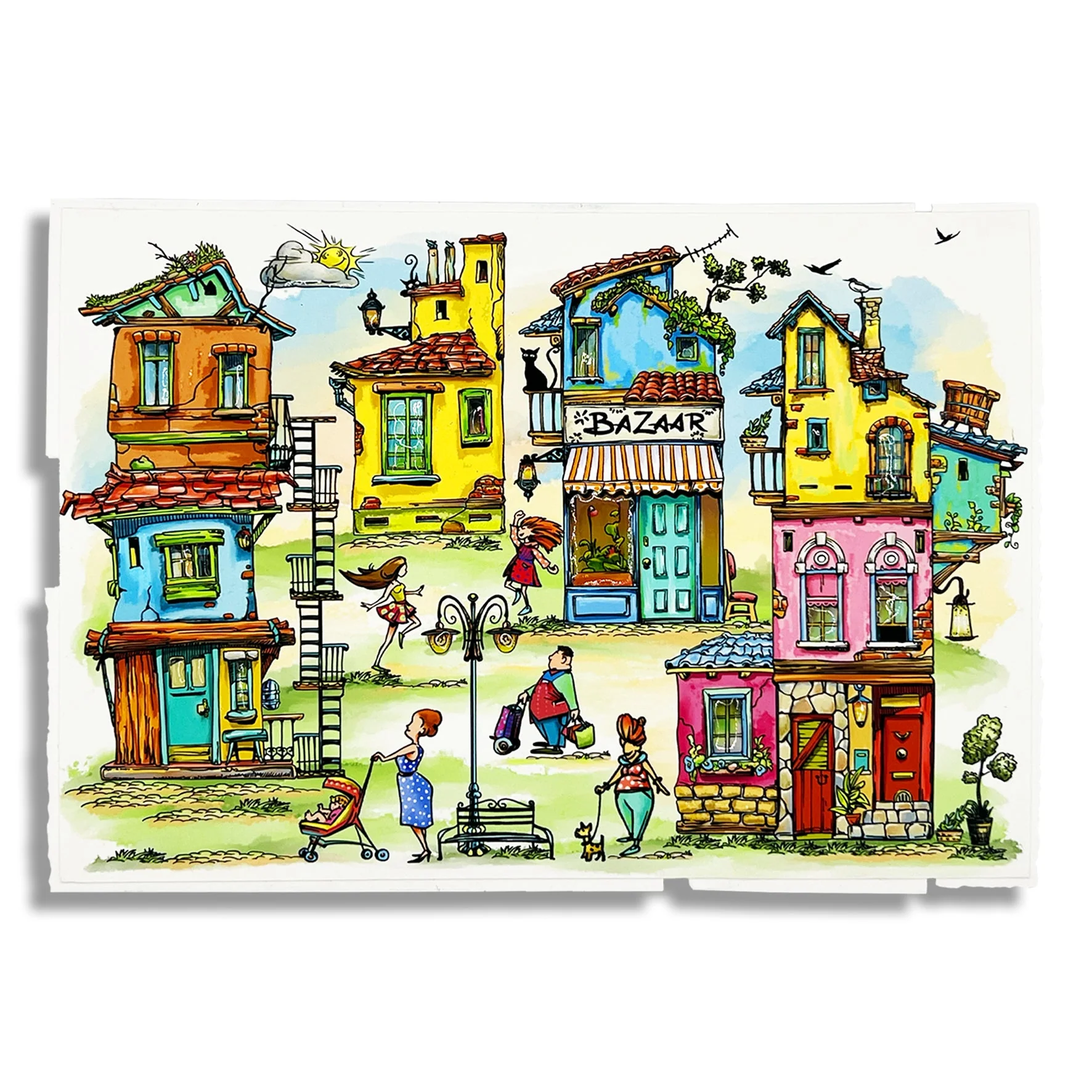 TP-1232 - A5 Stamp Set - Gang Avenue - Image 17