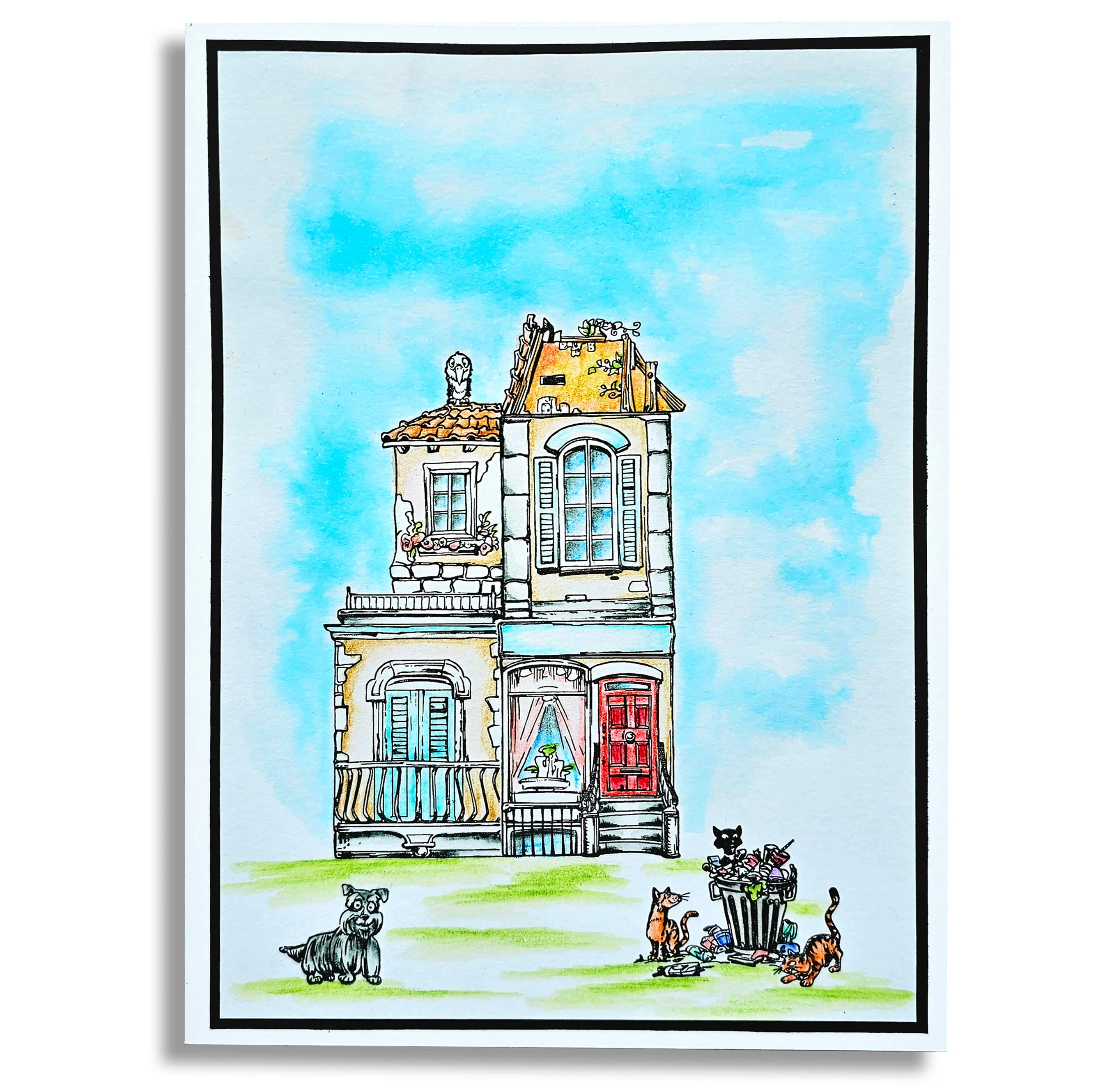 TP-1232 - A5 Stamp Set - Gang Avenue - Image 23
