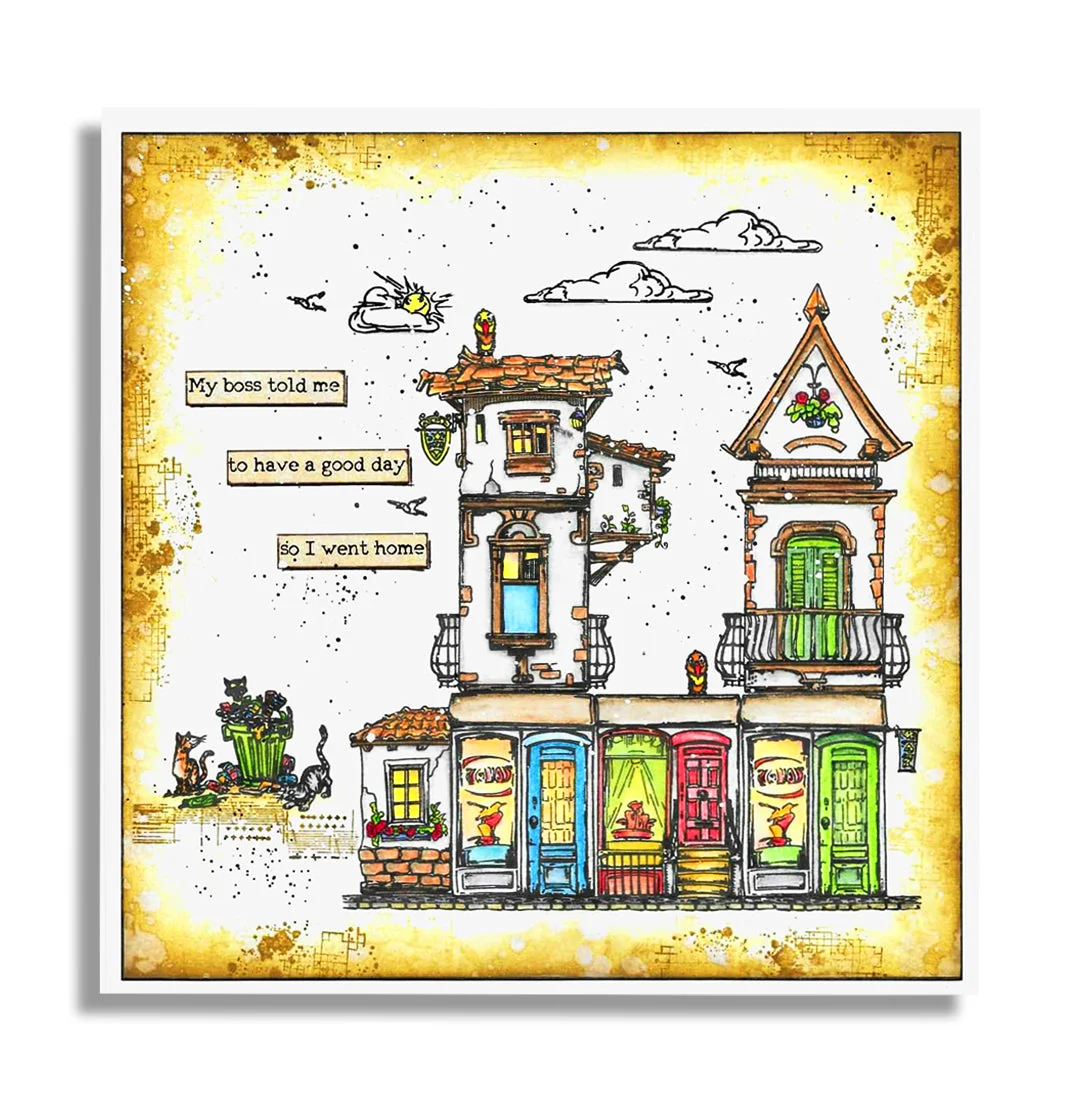 TP-1232 - A5 Stamp Set - Gang Avenue - Image 28