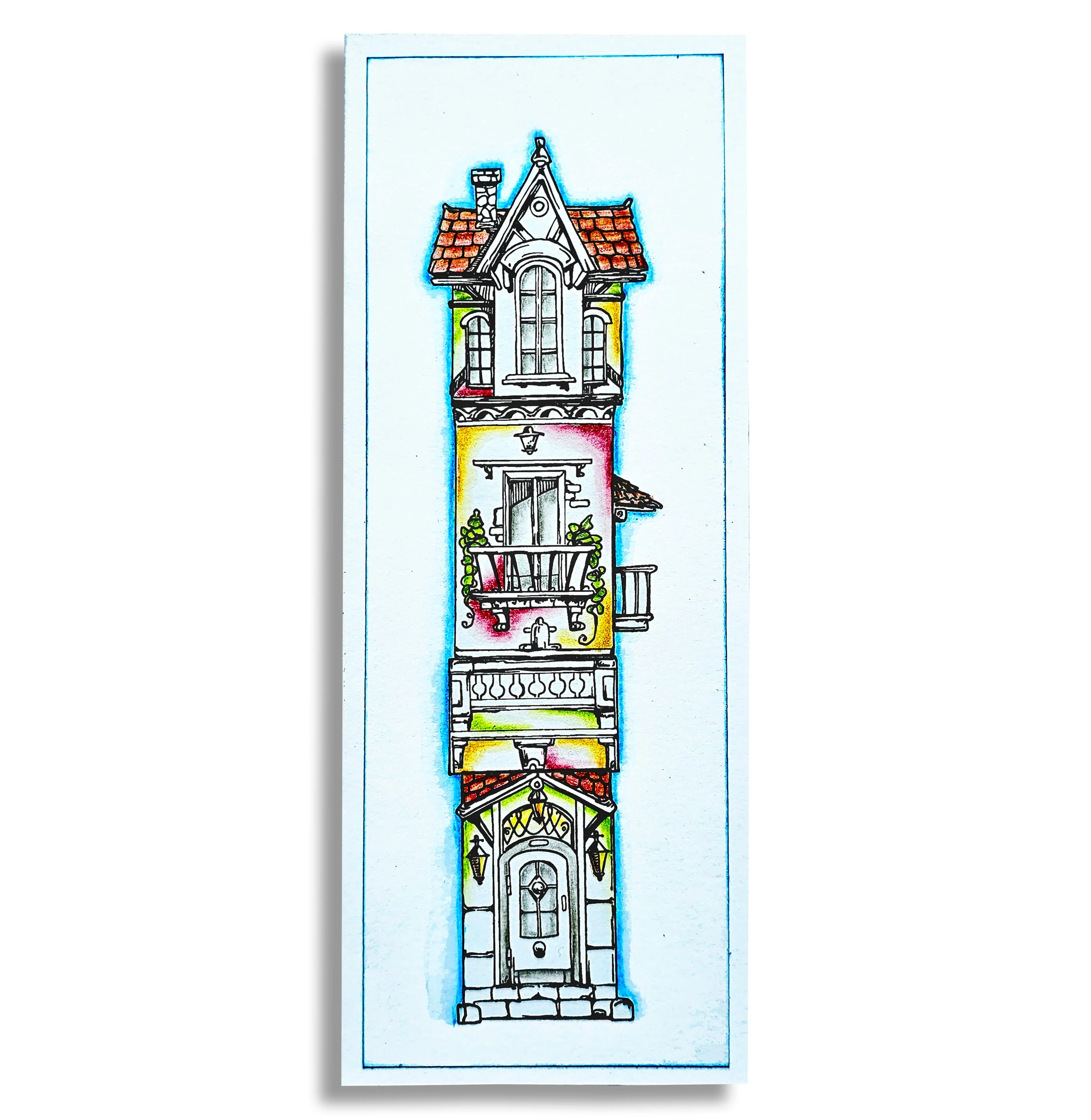 #1234 - A6 Stamp Set - Tudor Cottage - Image 3