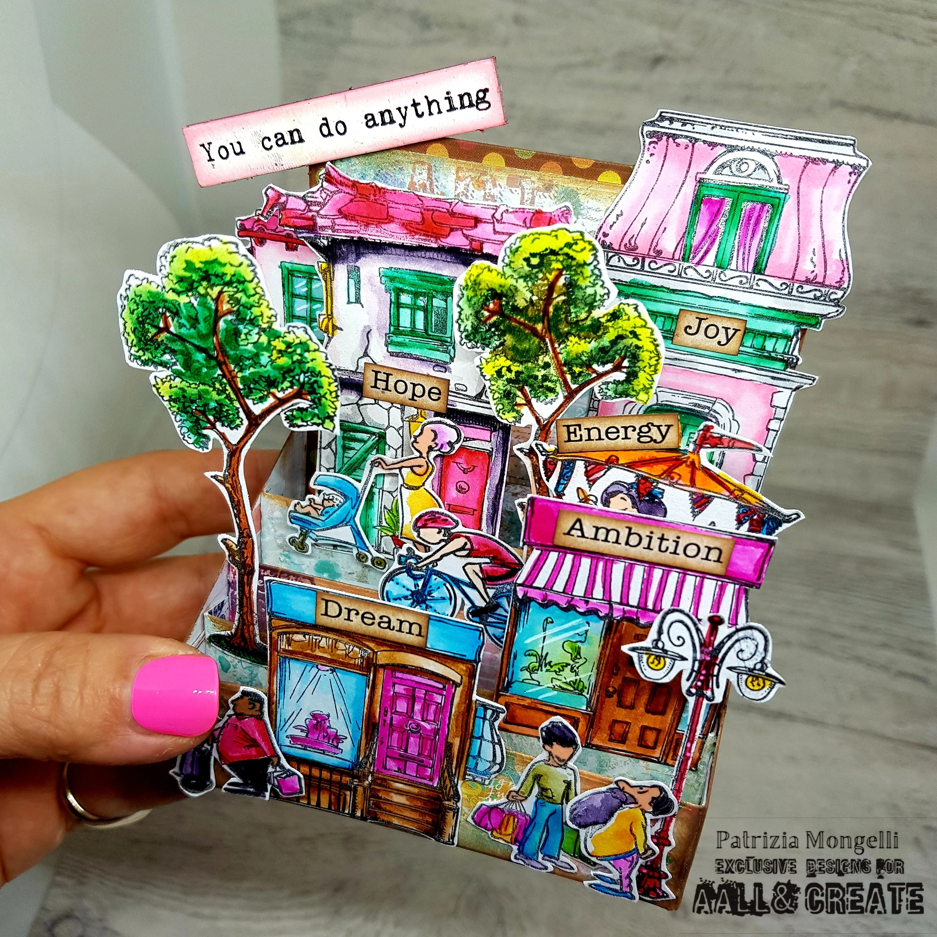 #1235 - A6 Stamp Set - La Maison De Abs - Image 21