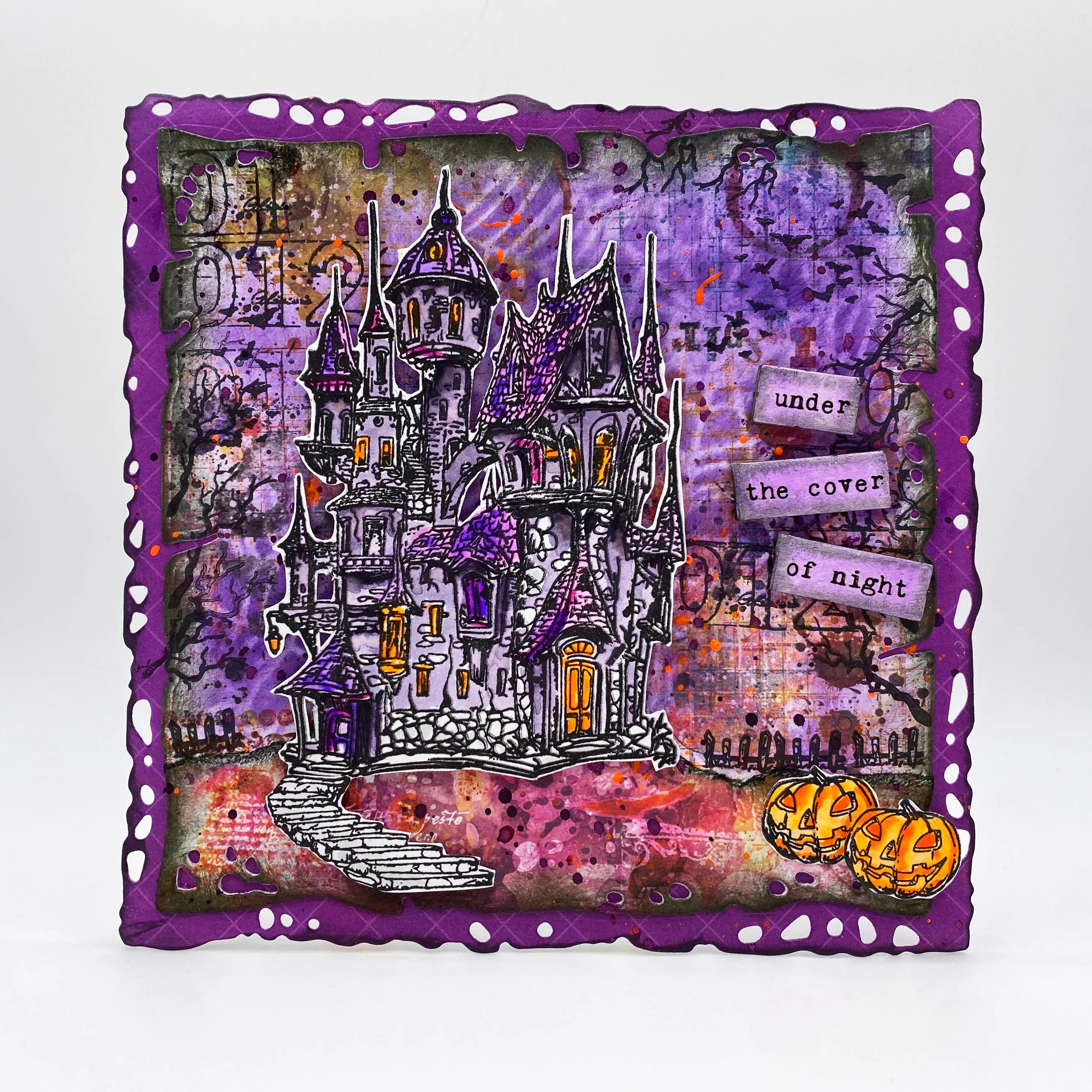 #1236 - A6 Stamp Set - Nightfall Castle - Image 4