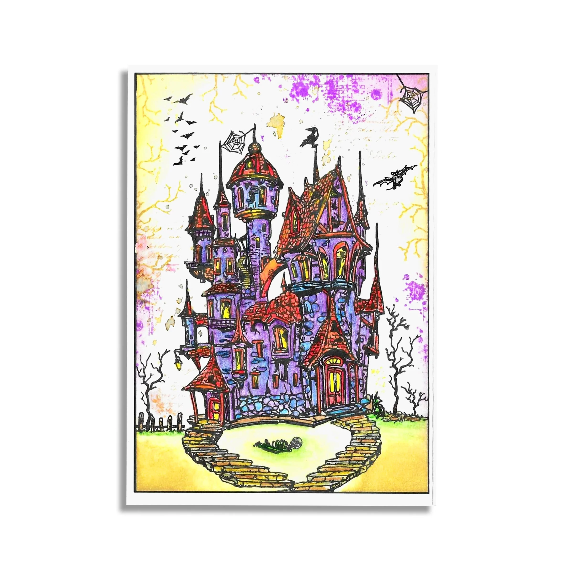 #1236 - A6 Stamp Set - Nightfall Castle - Image 6