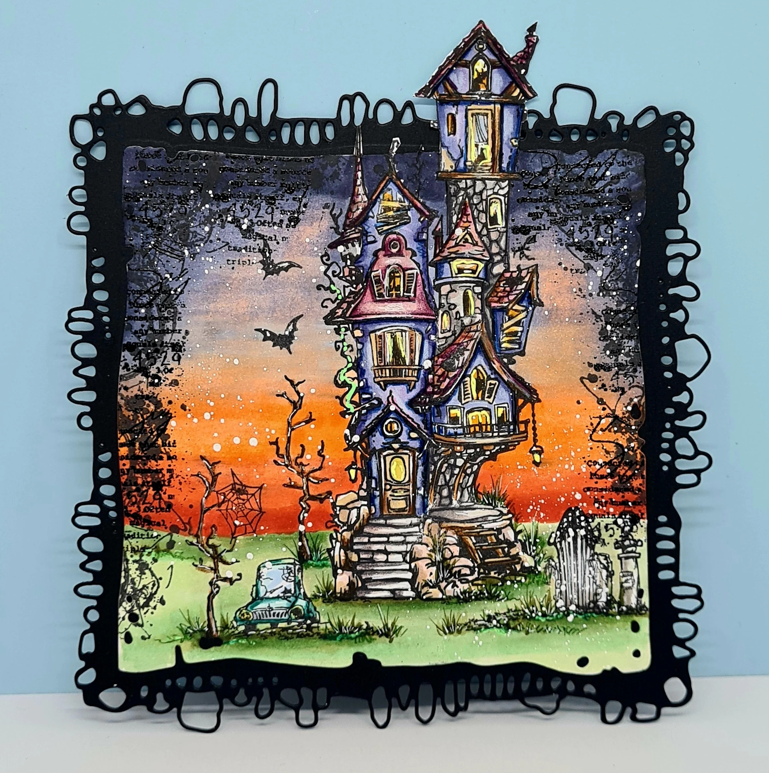 #1237 - A6 Stamp Set - Frightful Manor - Image 2