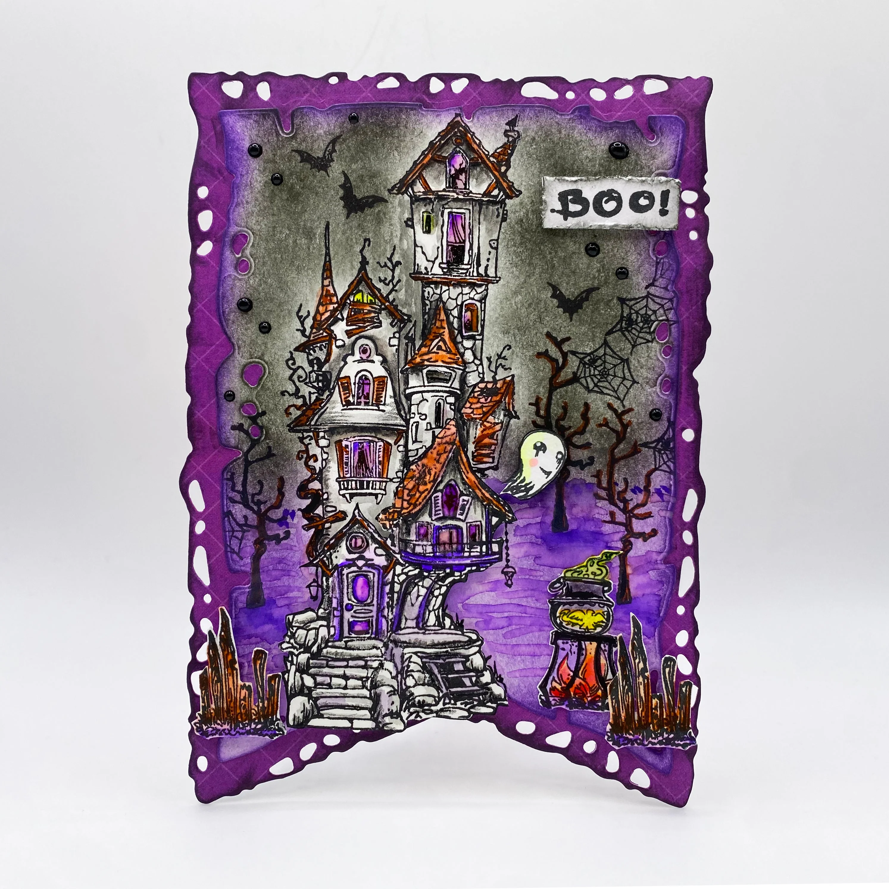 #1237 - A6 Stamp Set - Frightful Manor - Image 3