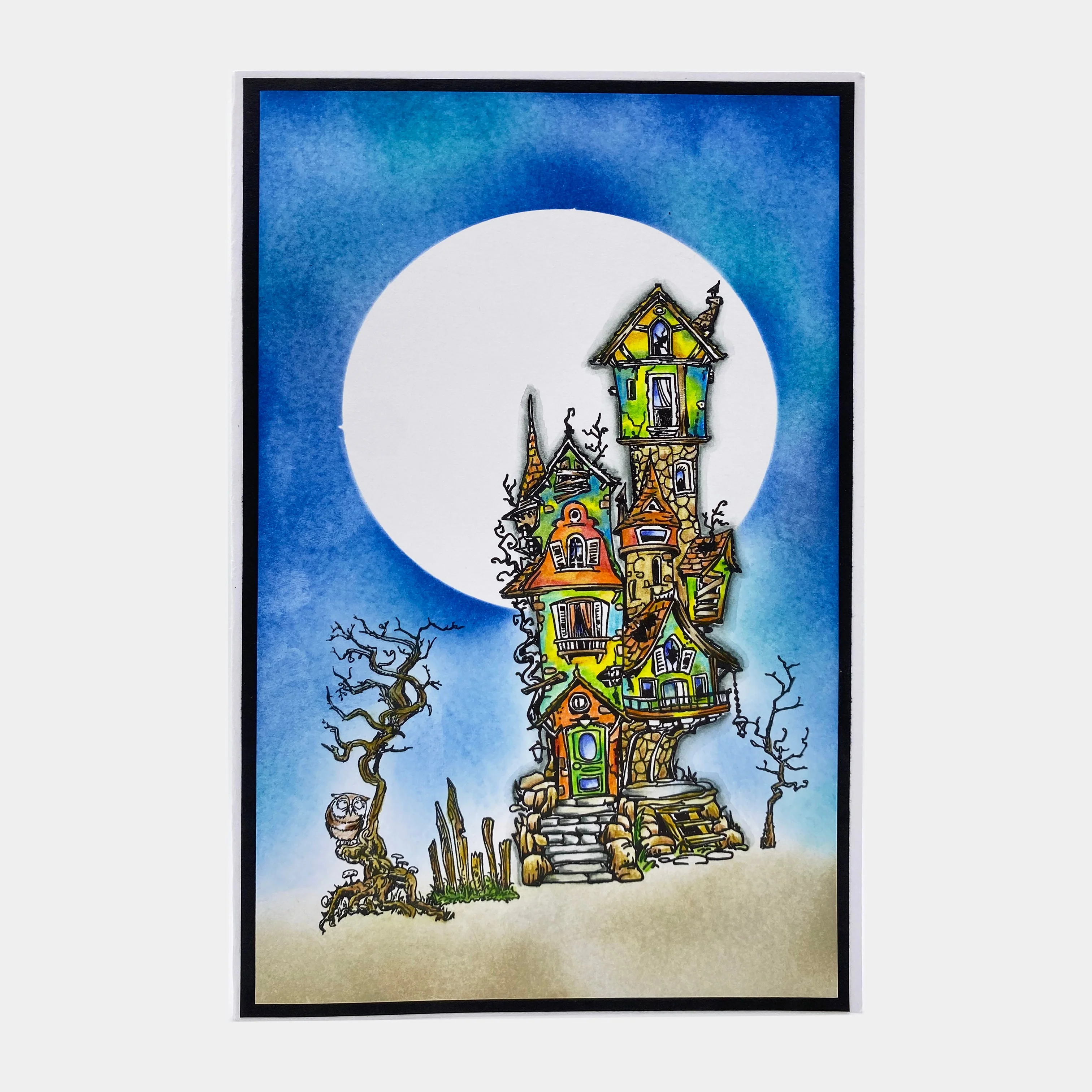 #1237 - A6 Stamp Set - Frightful Manor - Image 4