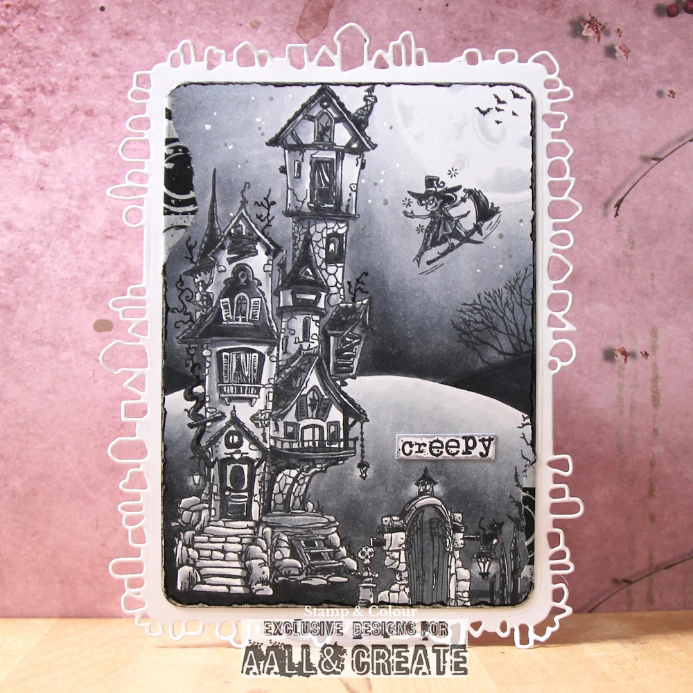 #1237 - A6 Stamp Set - Frightful Manor - Image 5