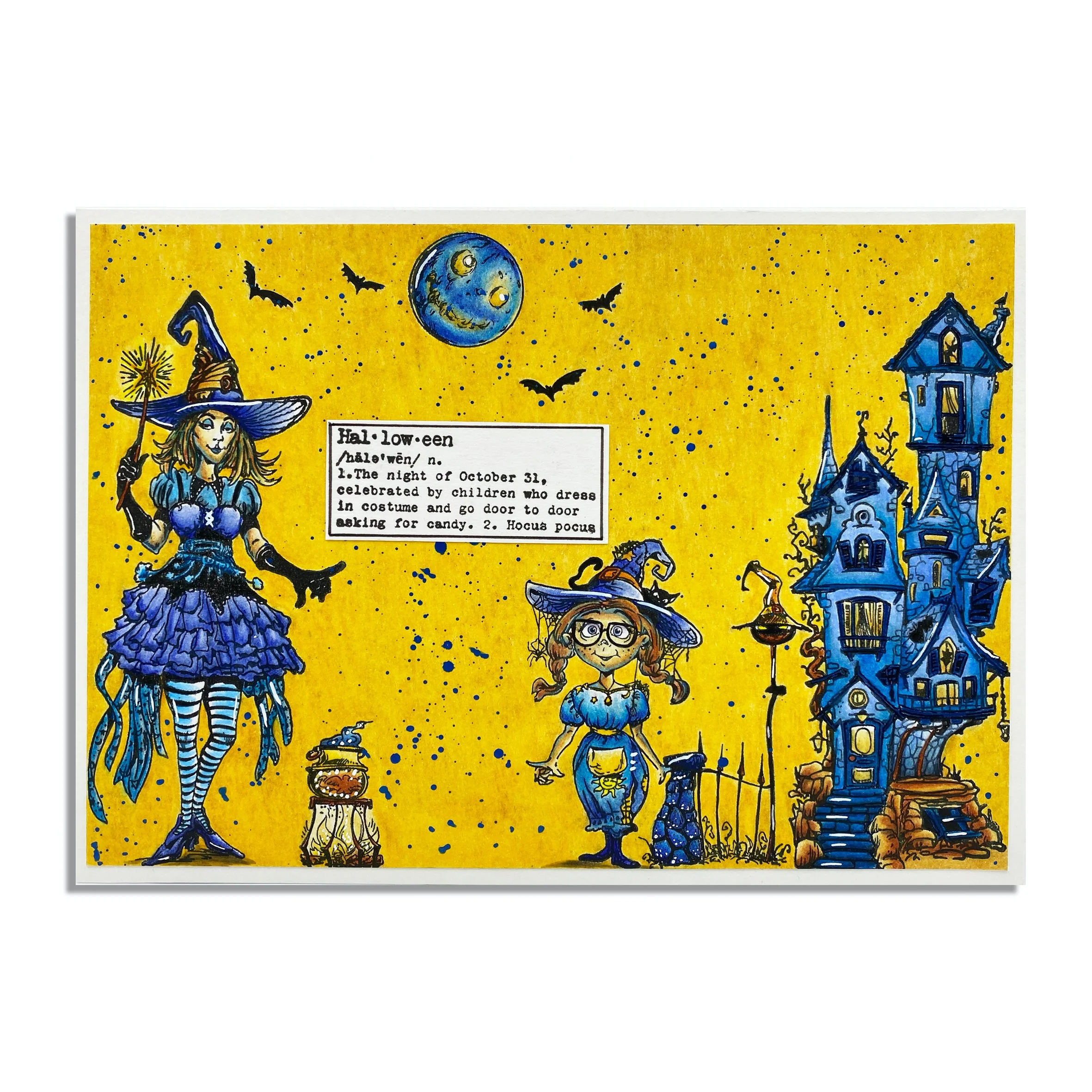 #1238 - A6 Stamp Set - Haunted Spell - Image 12