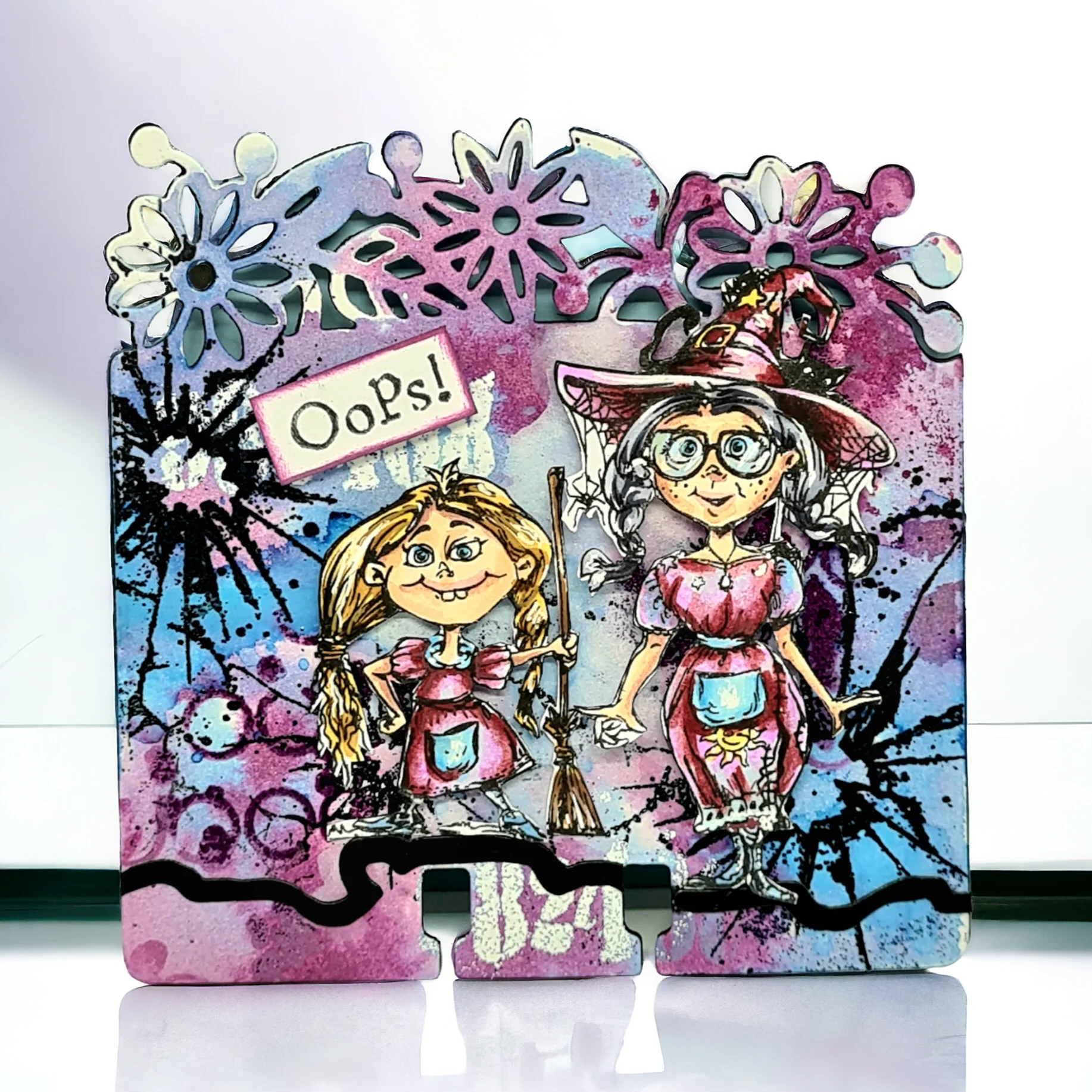 #1238 - A6 Stamp Set - Haunted Spell - Image 2