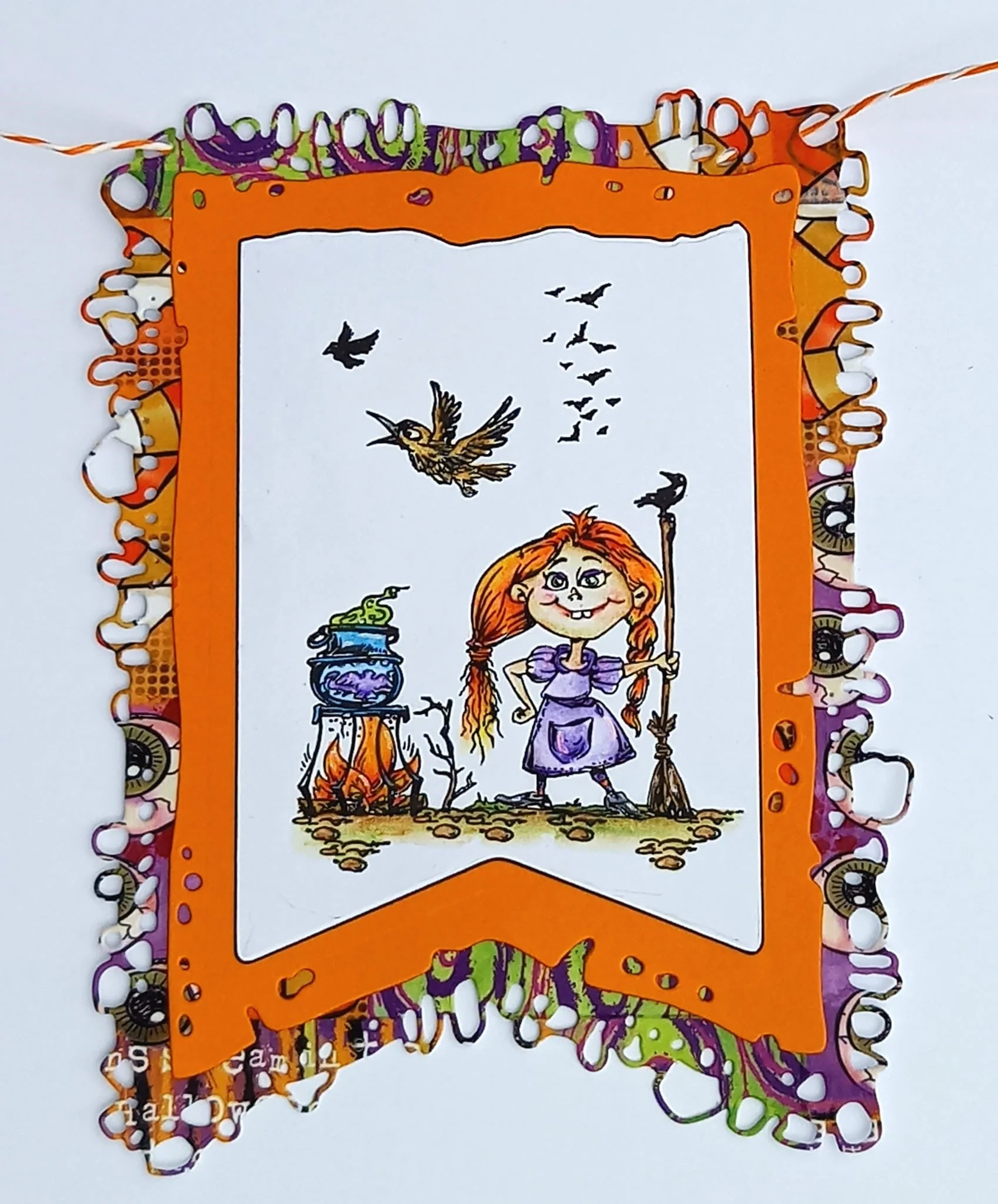 #1238 - A6 Stamp Set - Haunted Spell - Image 5