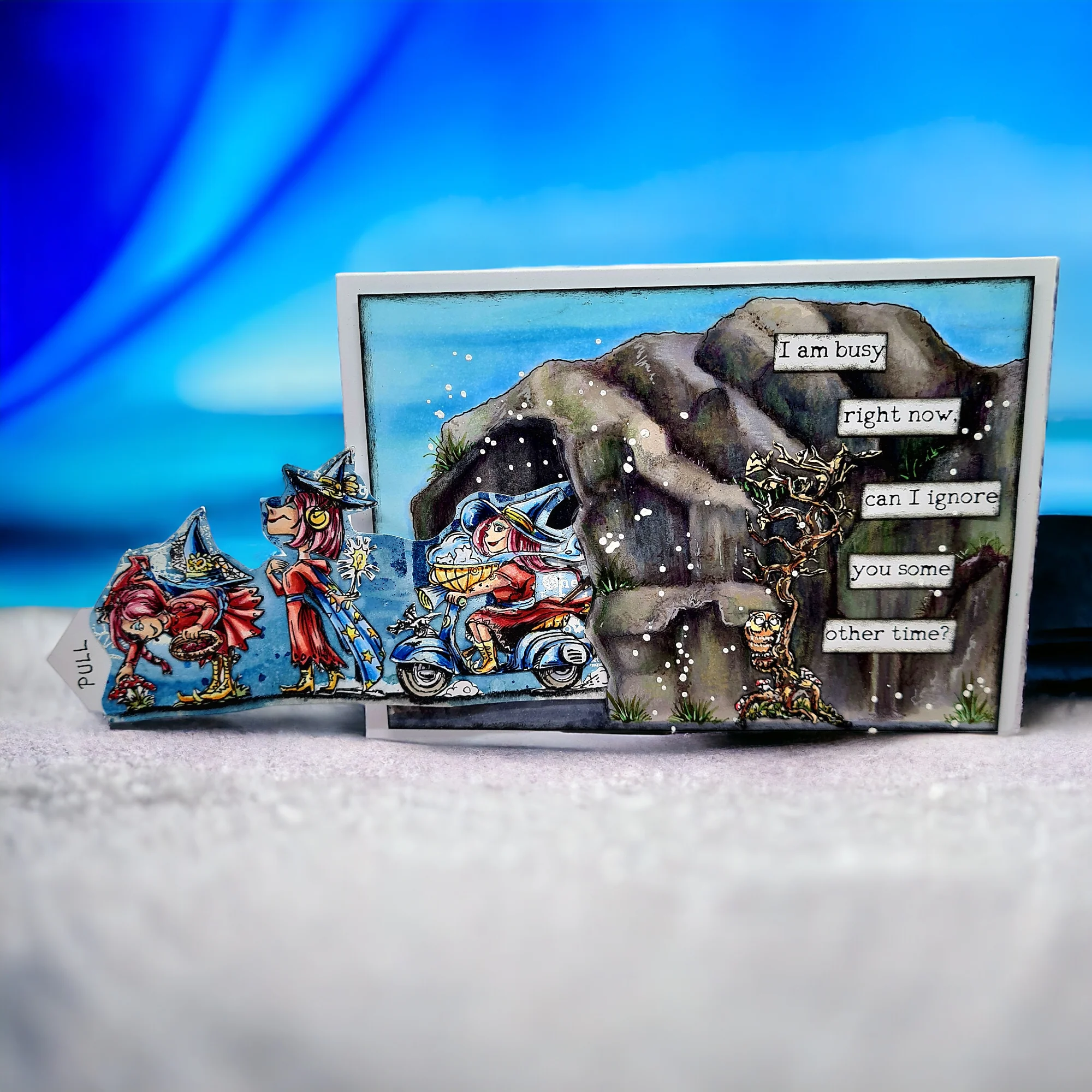 #1239 - A6 Stamp Set - Cursed Journey - Image 2