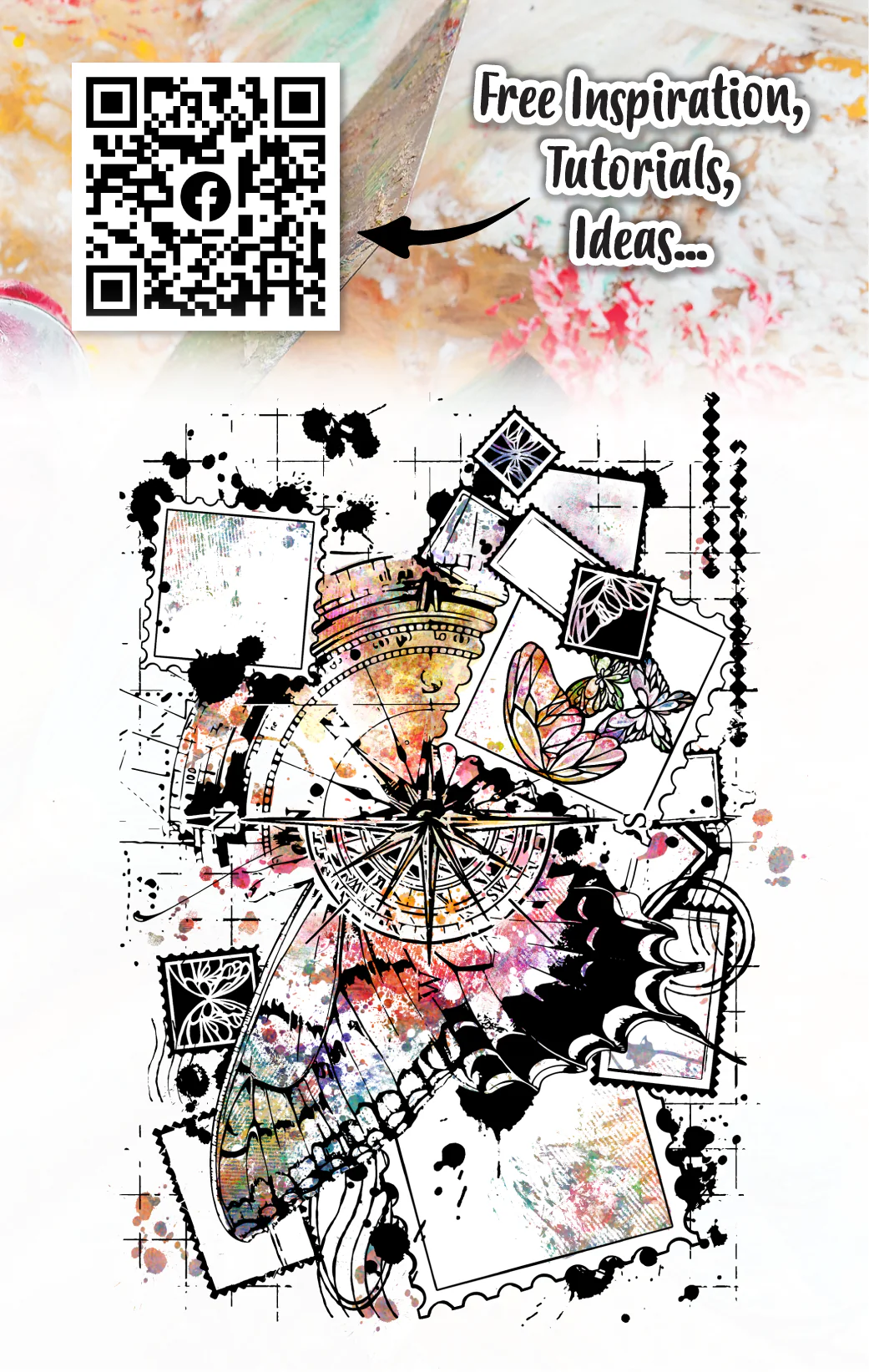 #1246 - A7 Stamp Set - Inkblot Chronicles - Image 9