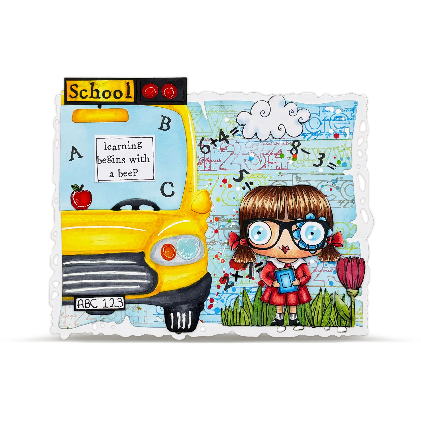 #1247 - A6 Stamp Set - Bits Of Alpha - Image 35