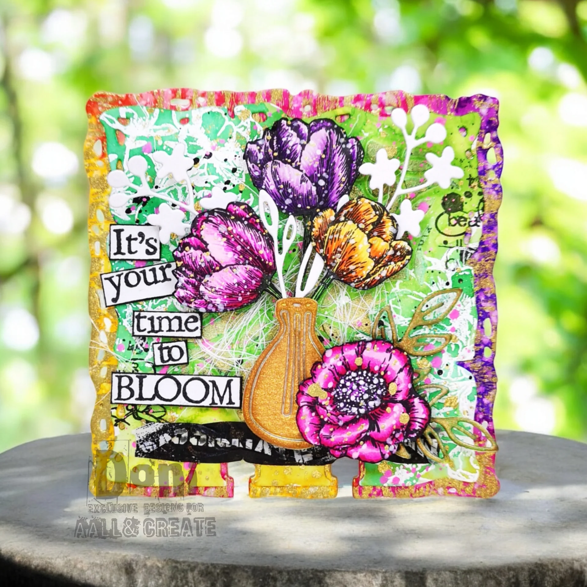 #1249 - A6 Stamp Set - Petal Pop - Image 6