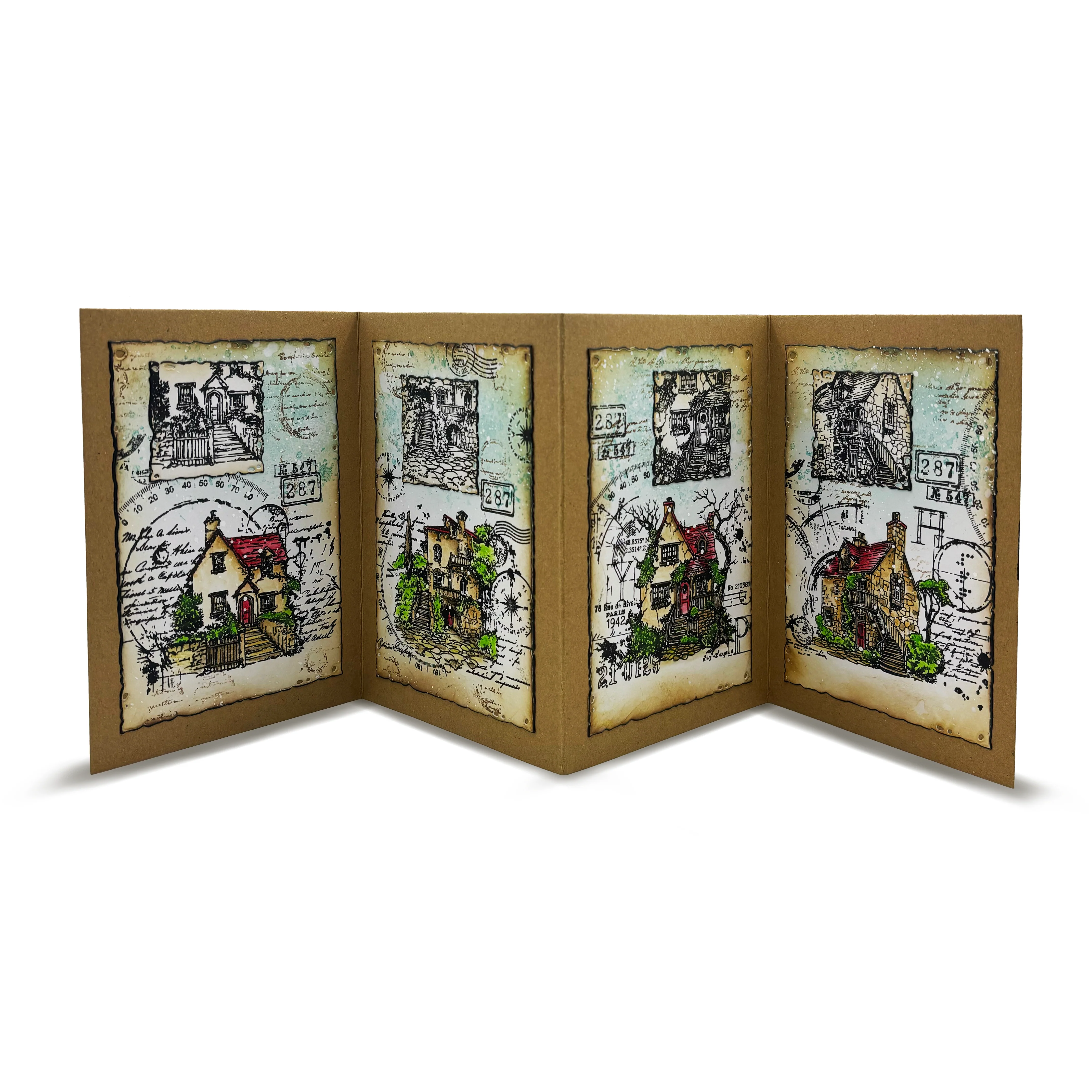#1254 - A6 Stamp Set - Quiet Corners - Image 3