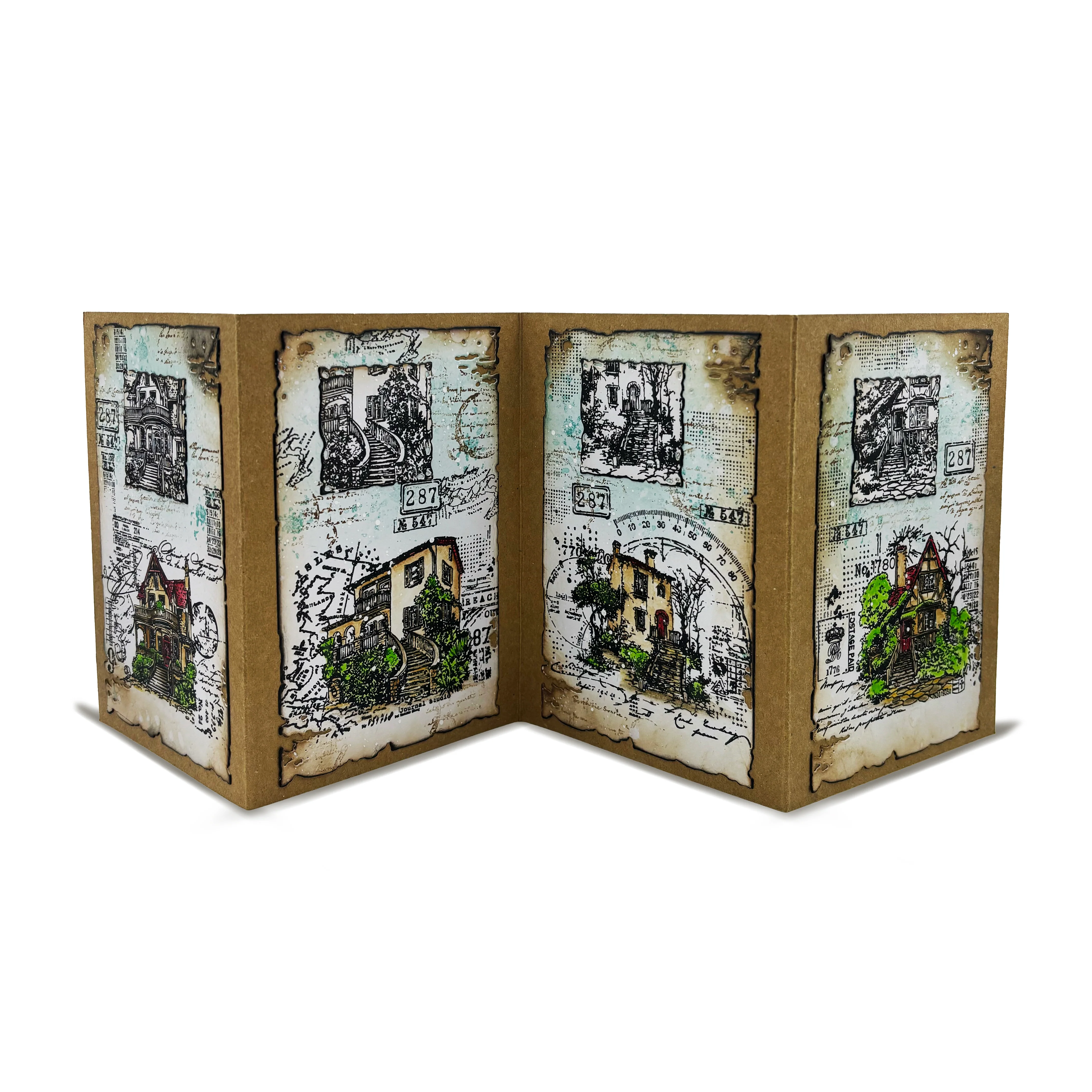 #1254 - A6 Stamp Set - Quiet Corners - Image 4