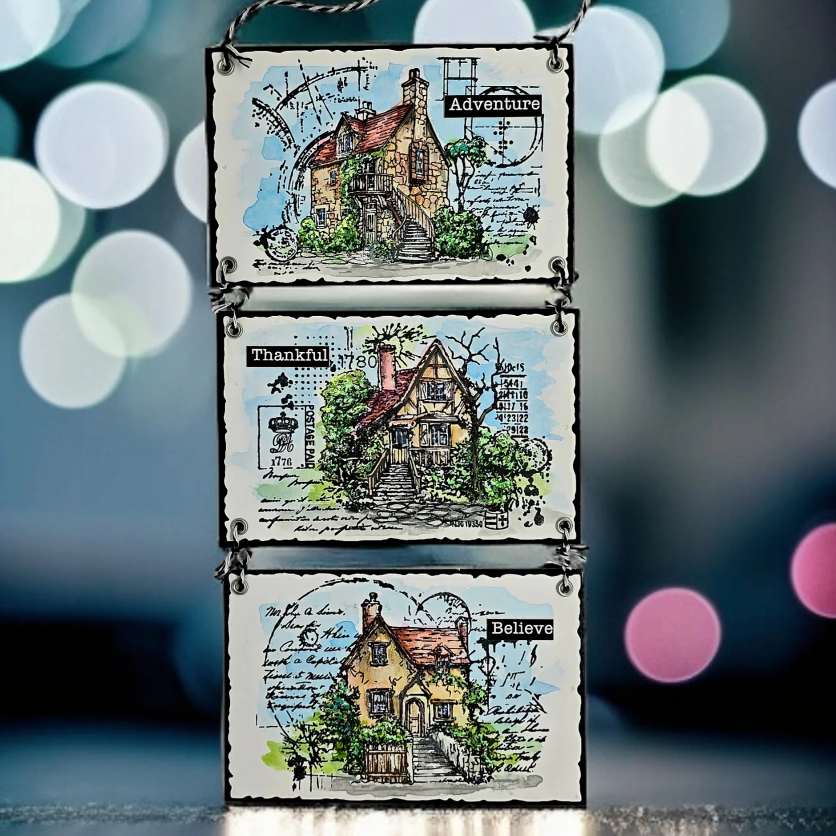 #1254 - A6 Stamp Set - Quiet Corners - Image 7