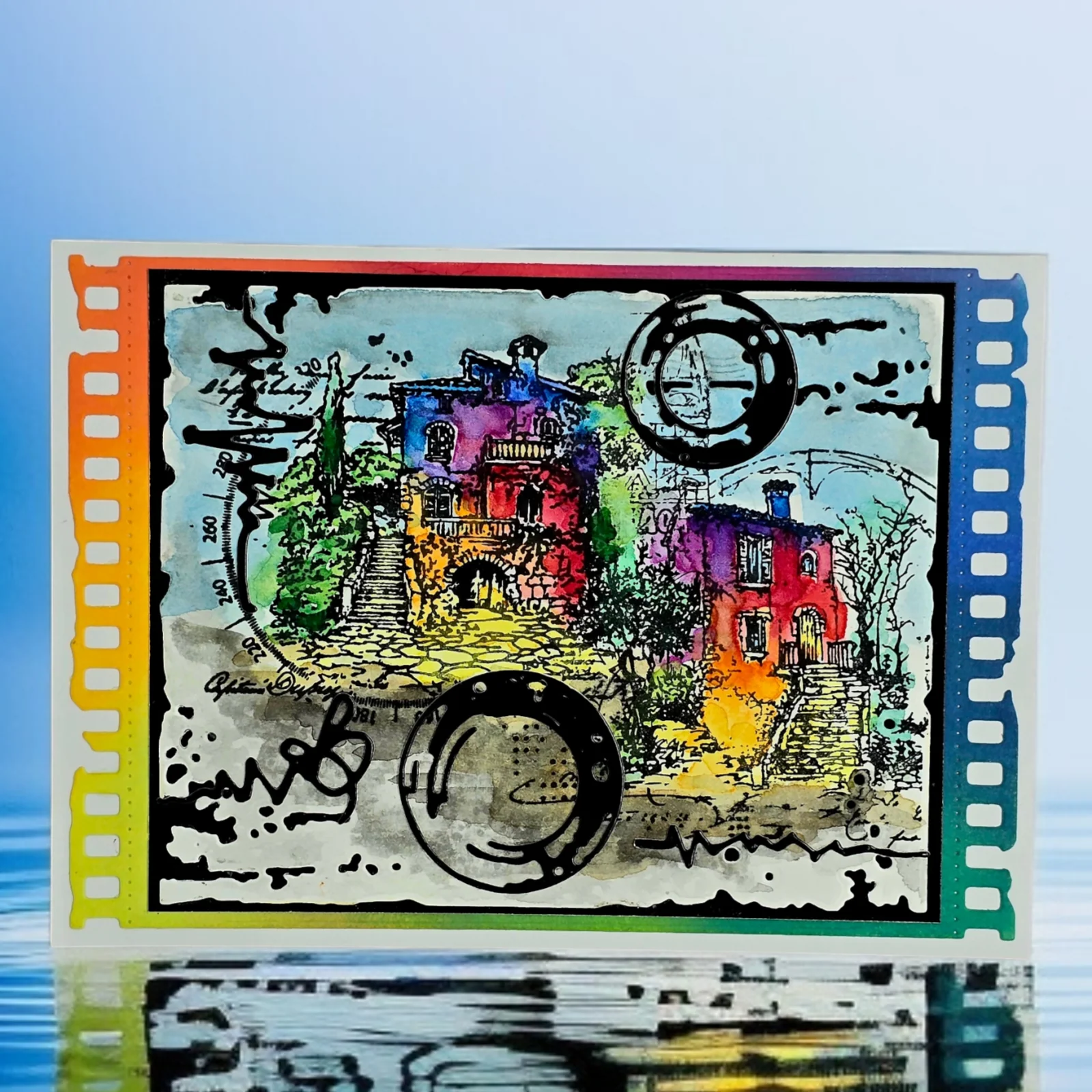#1255 - A6 Stamp Set - Stone & Ink - Image 4