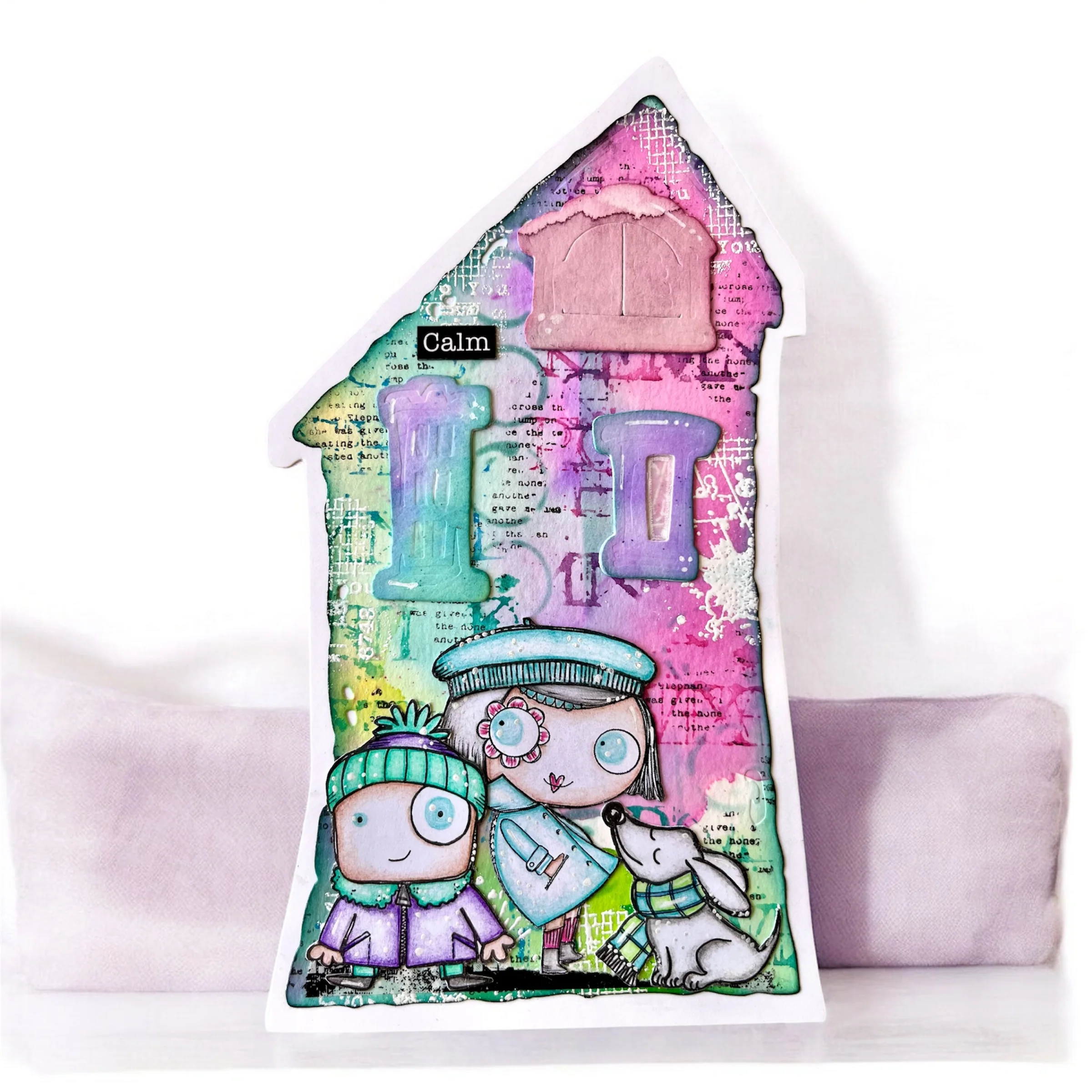 #1260 - A7 Stamp Set - Lost Ink - Image 3