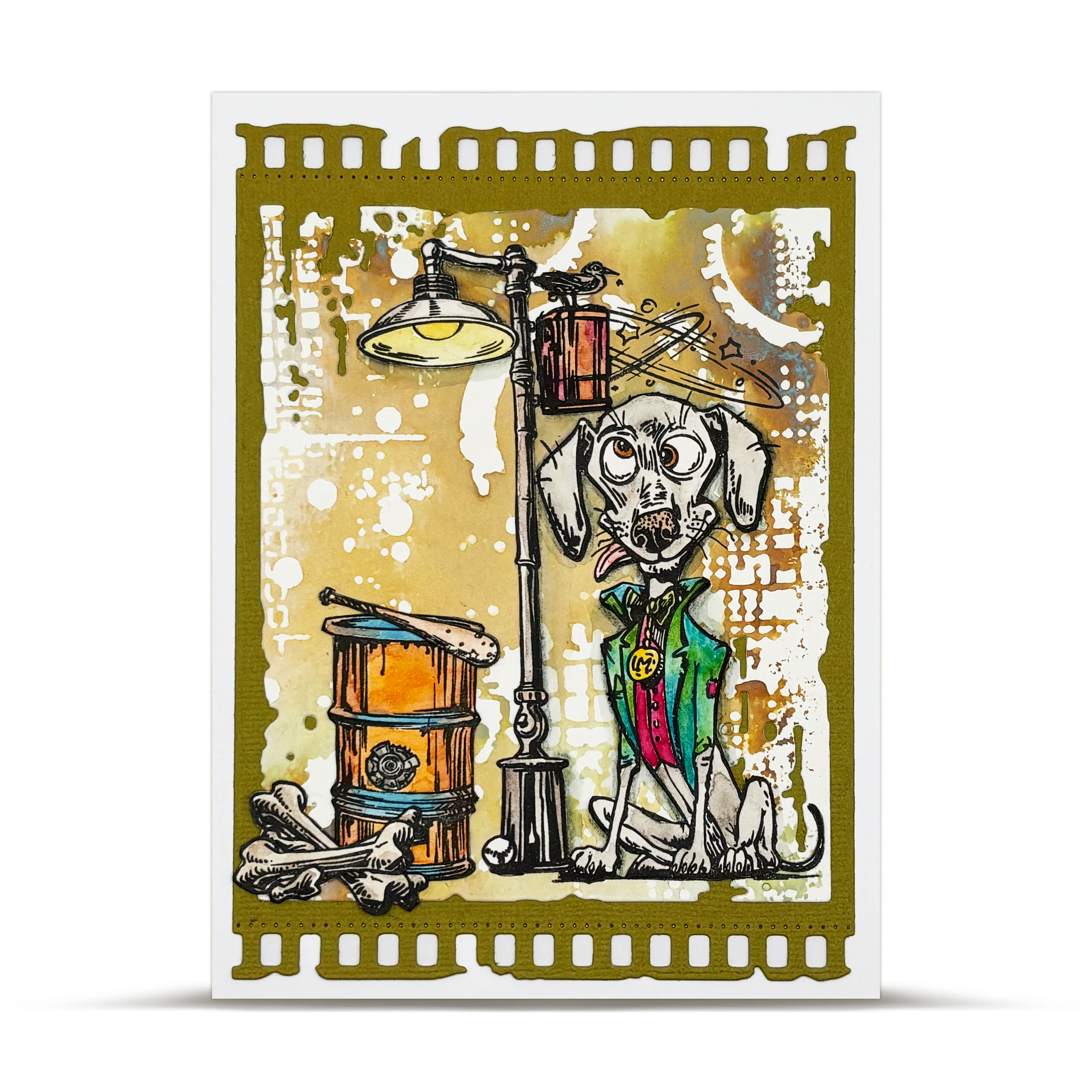 #1270 - A6 Stamp Set - Wacky Woof Tales - Image 4