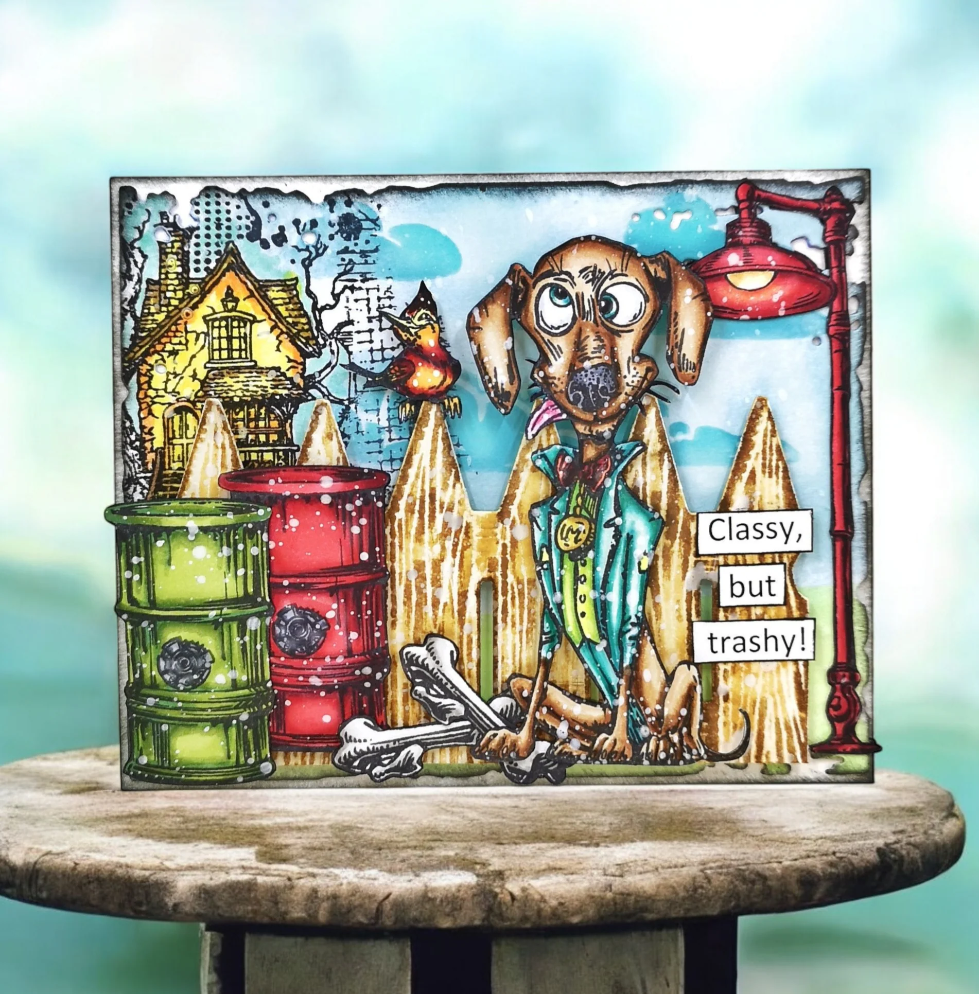 #1270 - A6 Stamp Set - Wacky Woof Tales - Image 5