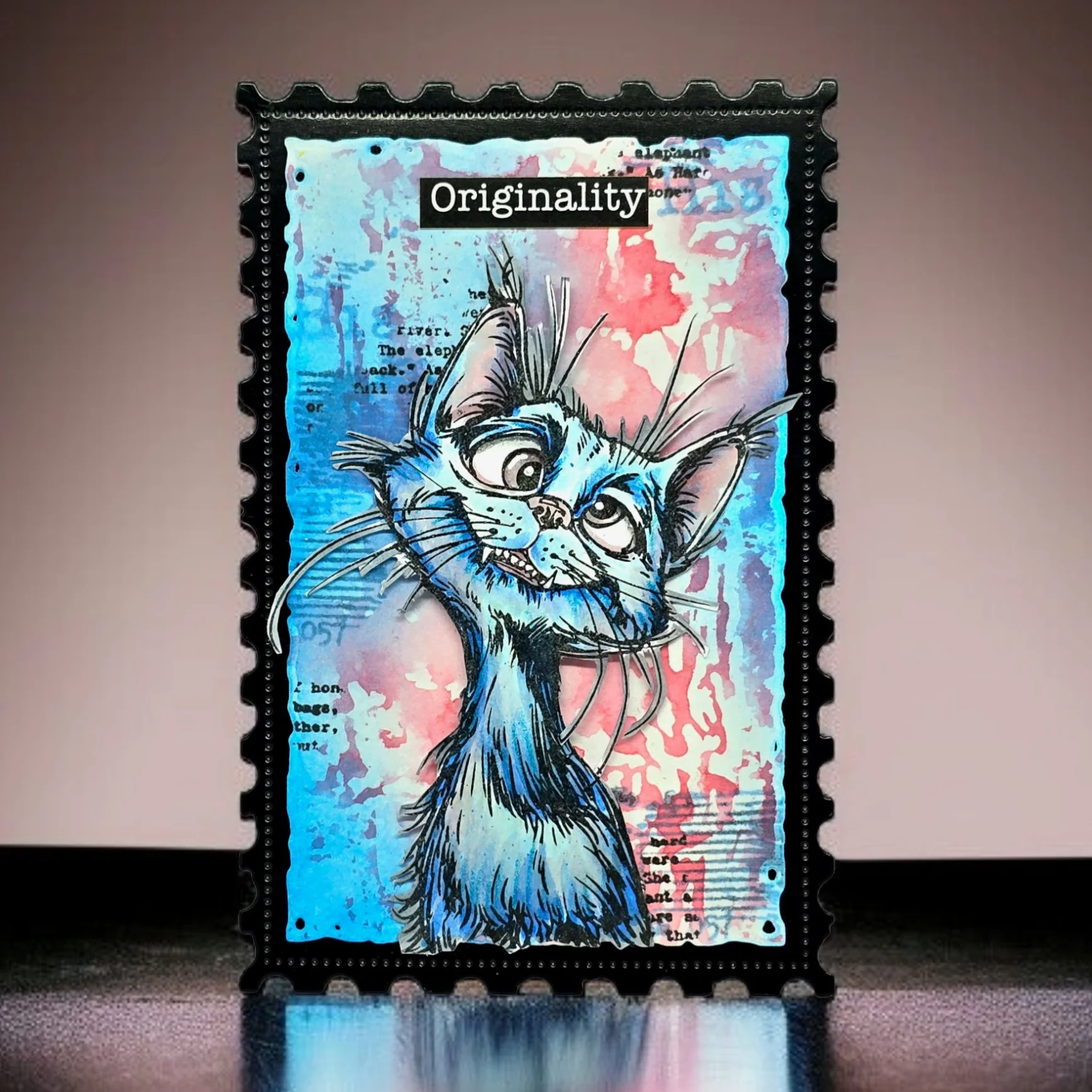 #1272 - A6 Stamp Set - Mischief Meow - Image 3