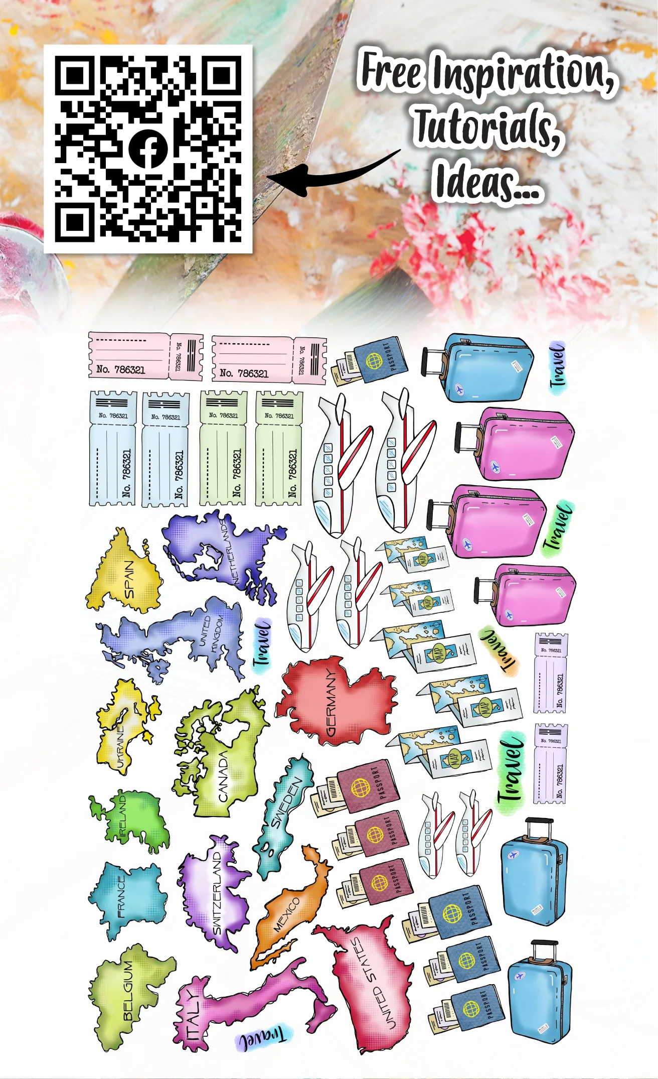 EP-14 - Let's Go! - Ephemera Die-Cuts - Image 3