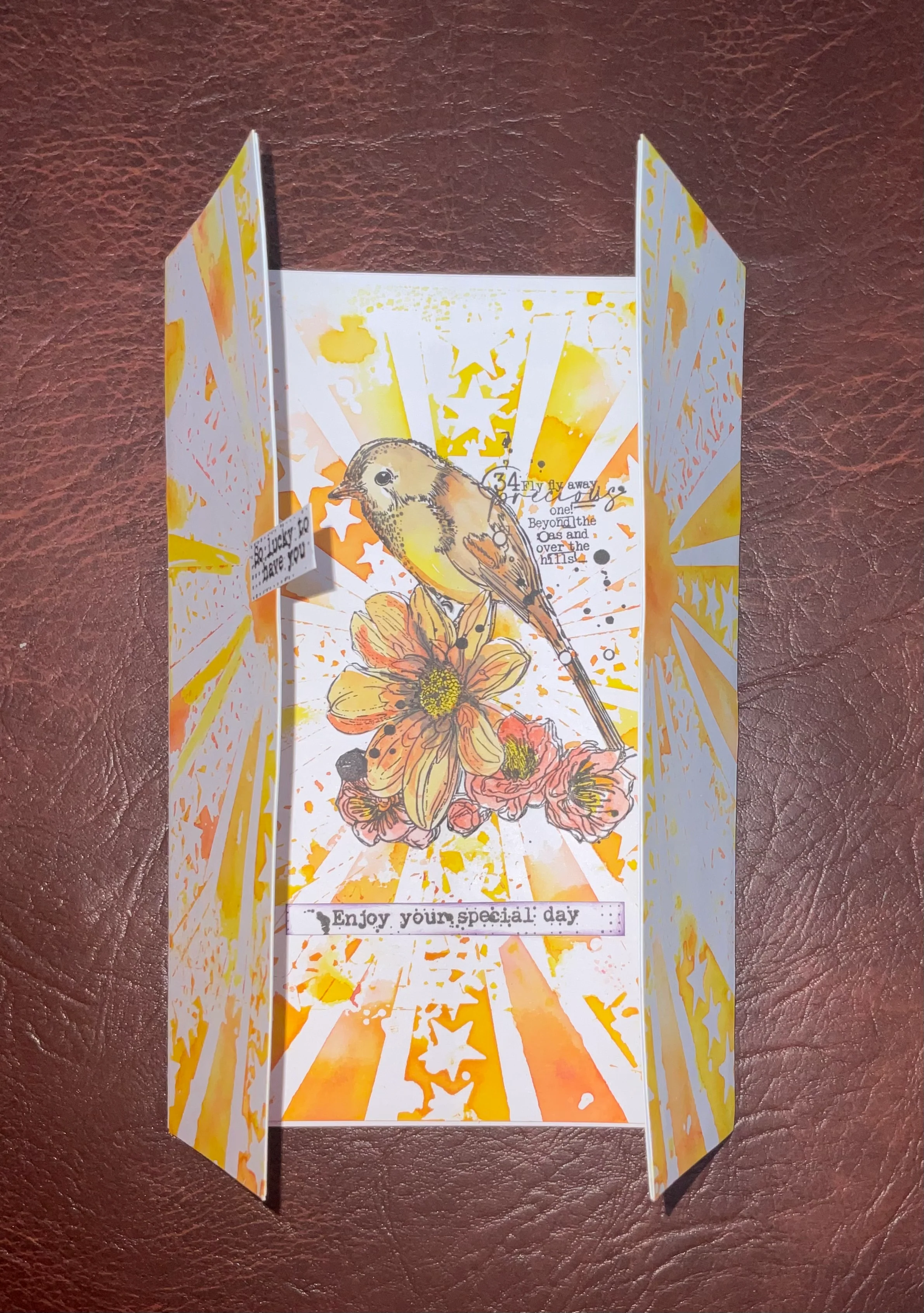 #164 - 6"x6" Stencil - Stars & Rays - Image 5