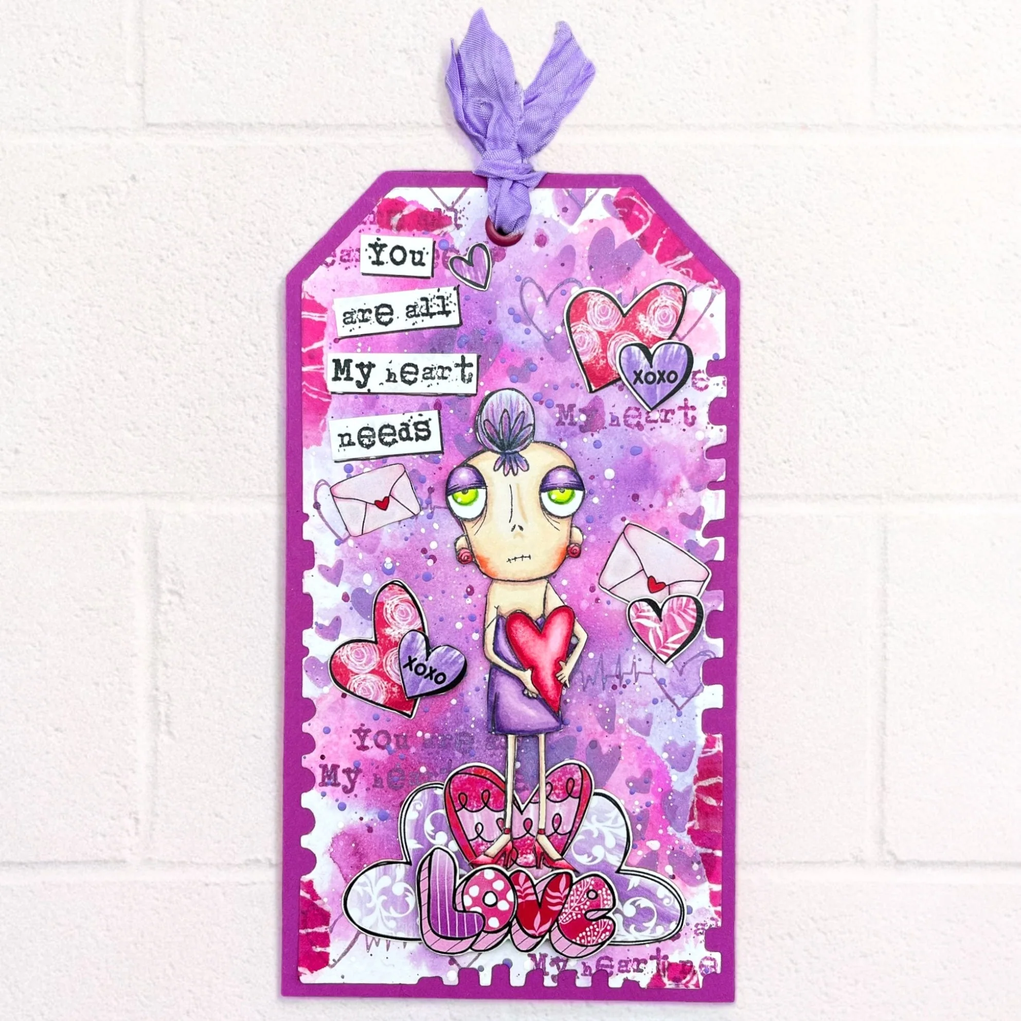 EP-18 - Ephemera Die-Cuts - Flying Hearts - Image 11
