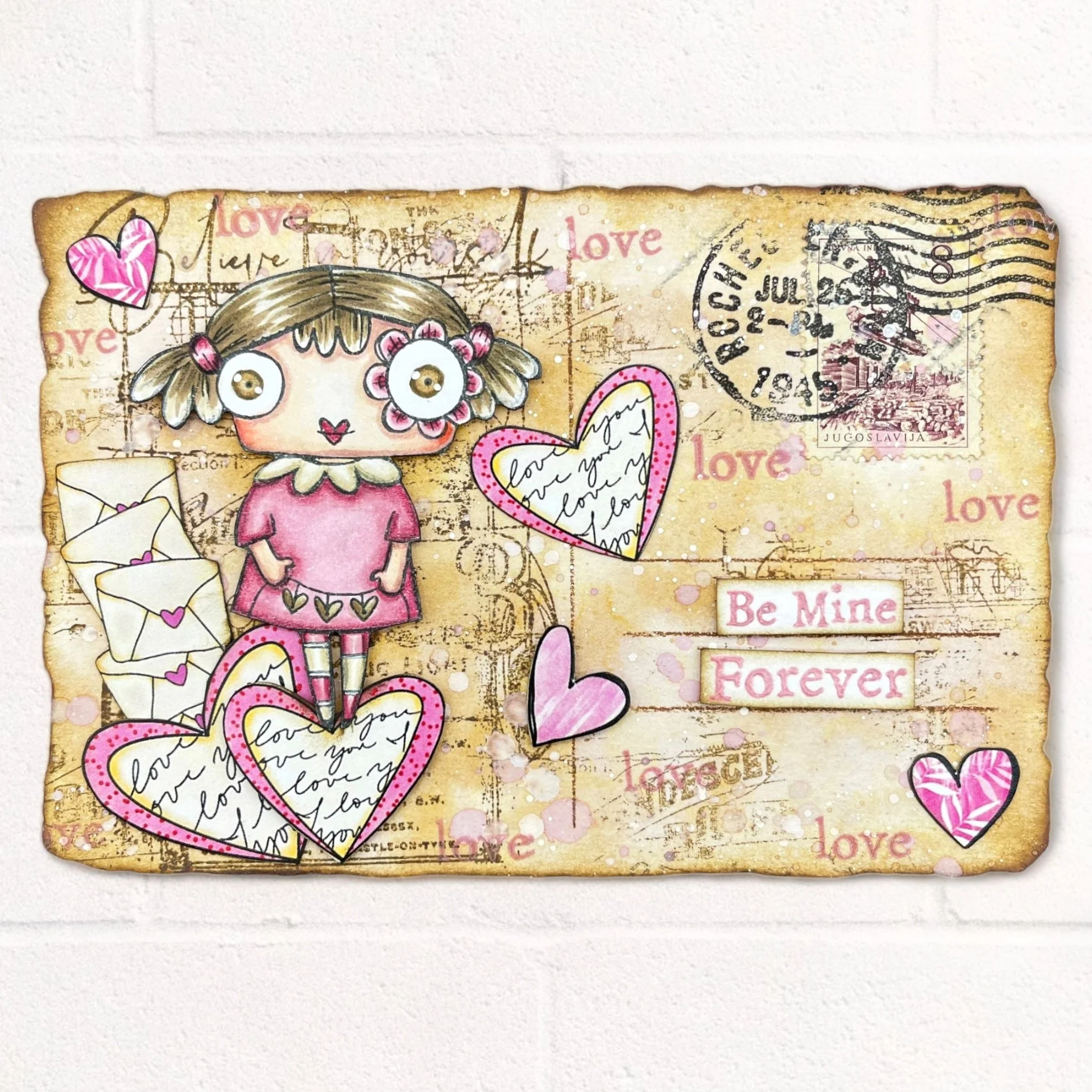 EP-18 - Ephemera Die-Cuts - Flying Hearts - Image 14