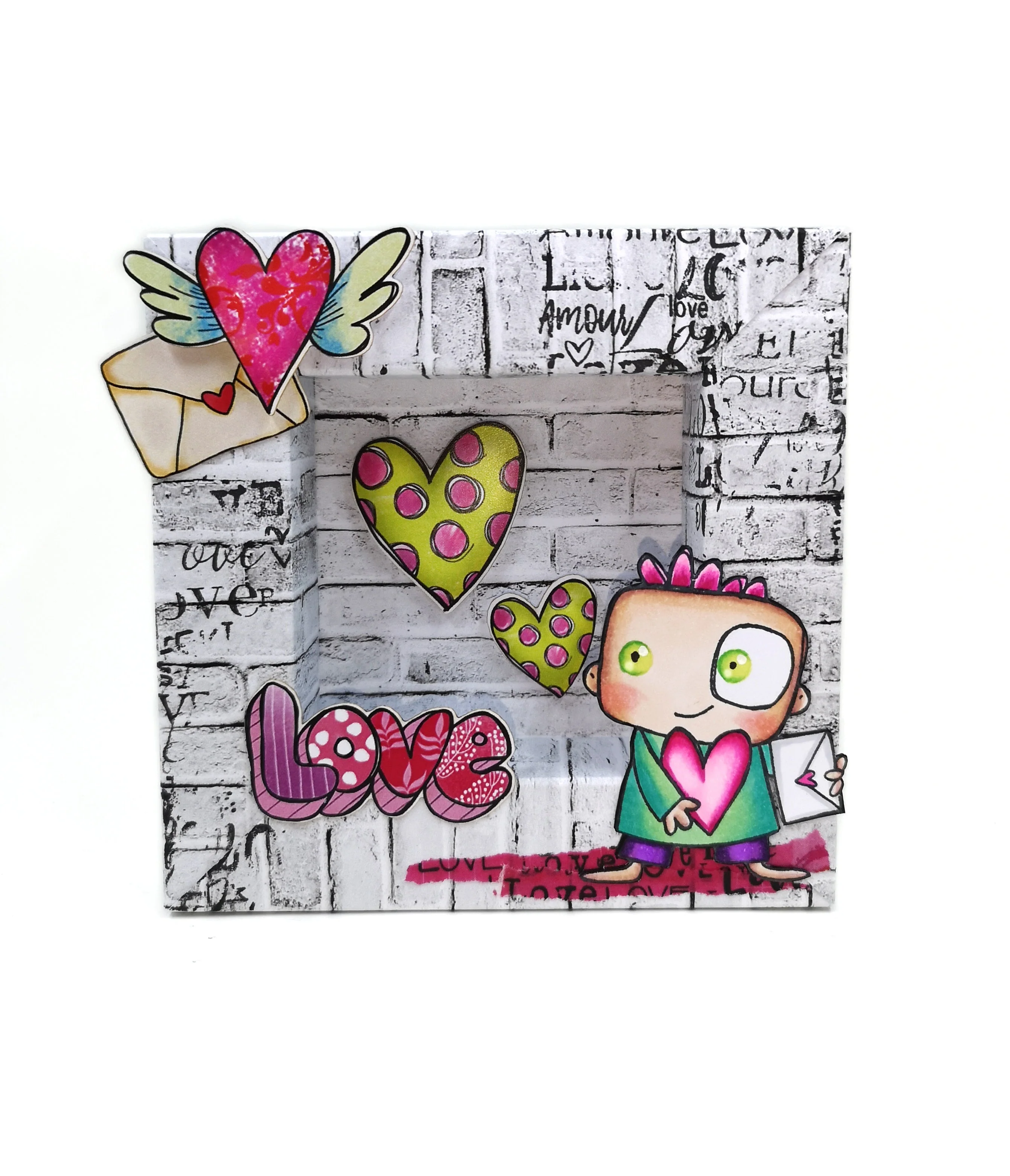 EP-18 - Ephemera Die-Cuts - Flying Hearts - Image 6