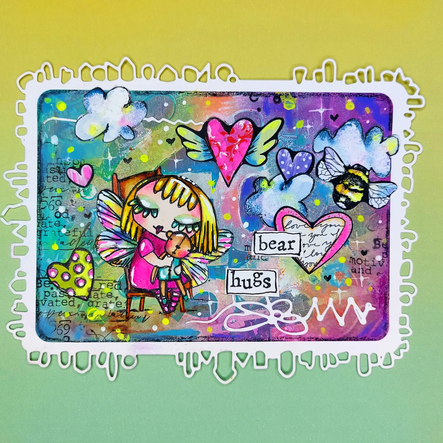 EP-18 - Ephemera Die-Cuts - Flying Hearts - Image 7