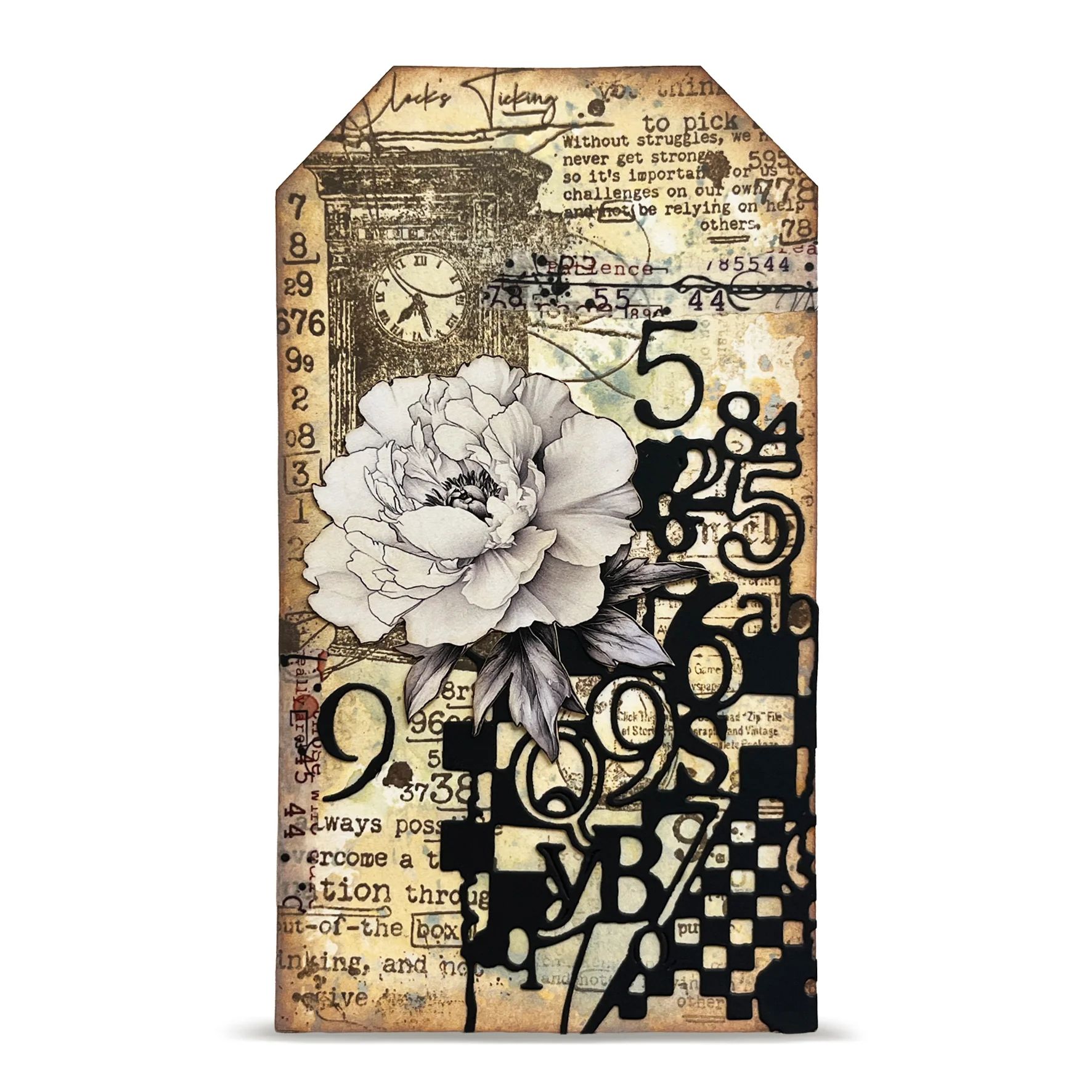 DI-22 - Die-Cutting Die Set - Checkered Figures - Image 6