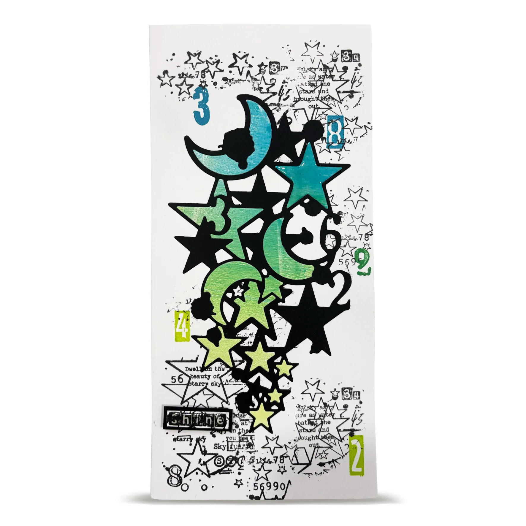 DI-24 - Die-Cutting Die Set - Moon Stars - Image 19