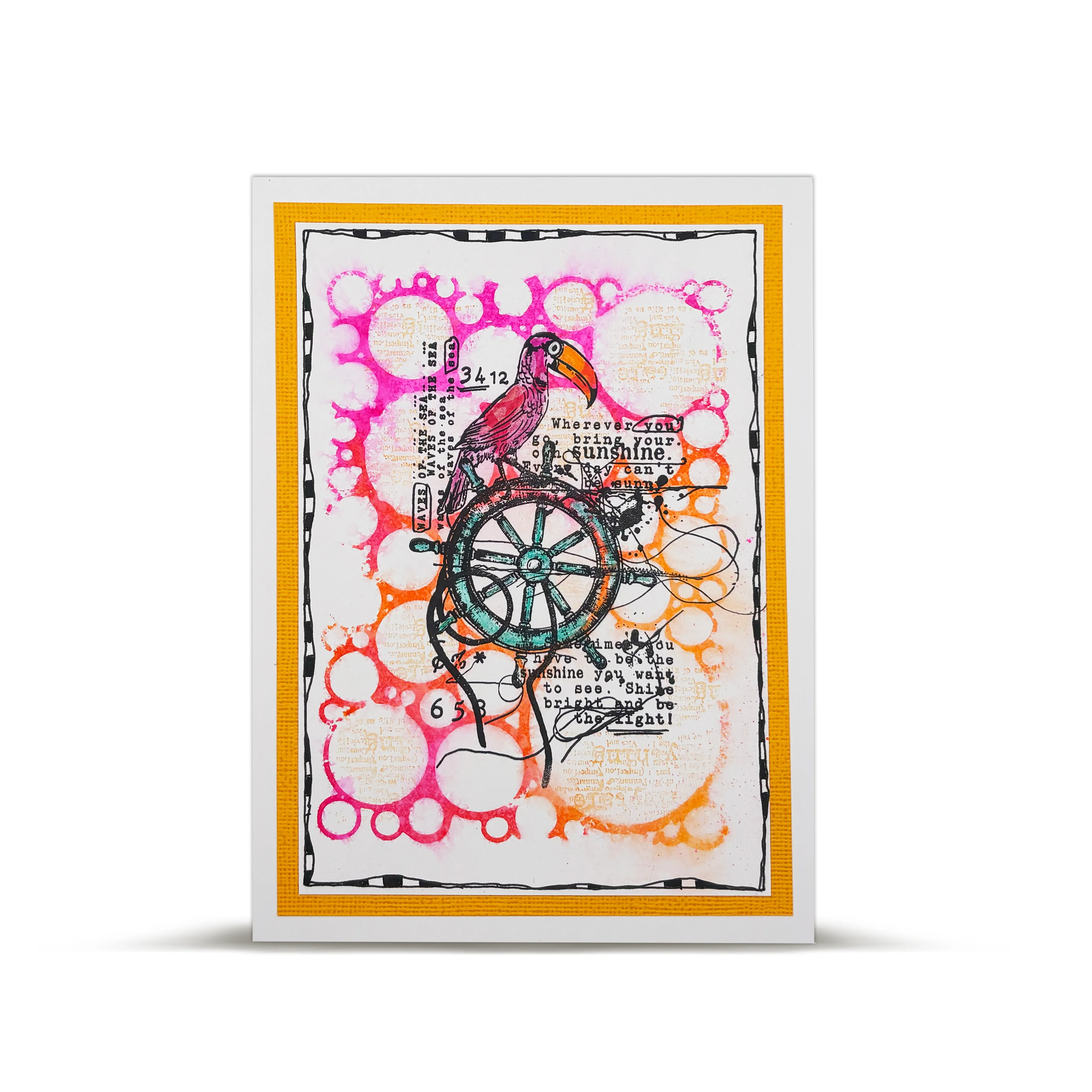 PC-242 - 4"x6" Stencil - Bubblescape - Image 15