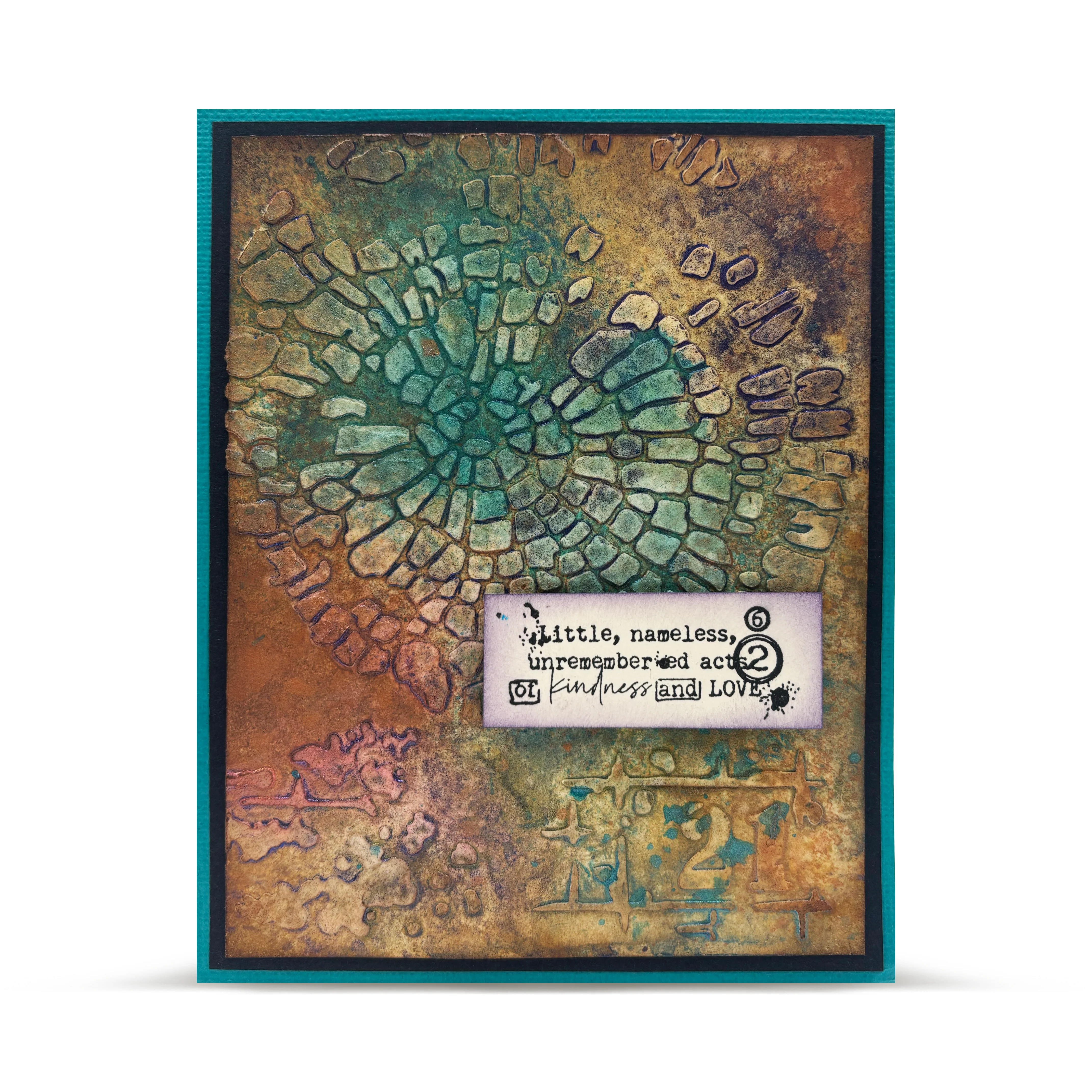 PC-243 - 6x6 (inch) Stencil - Abstract 21 - Image 7