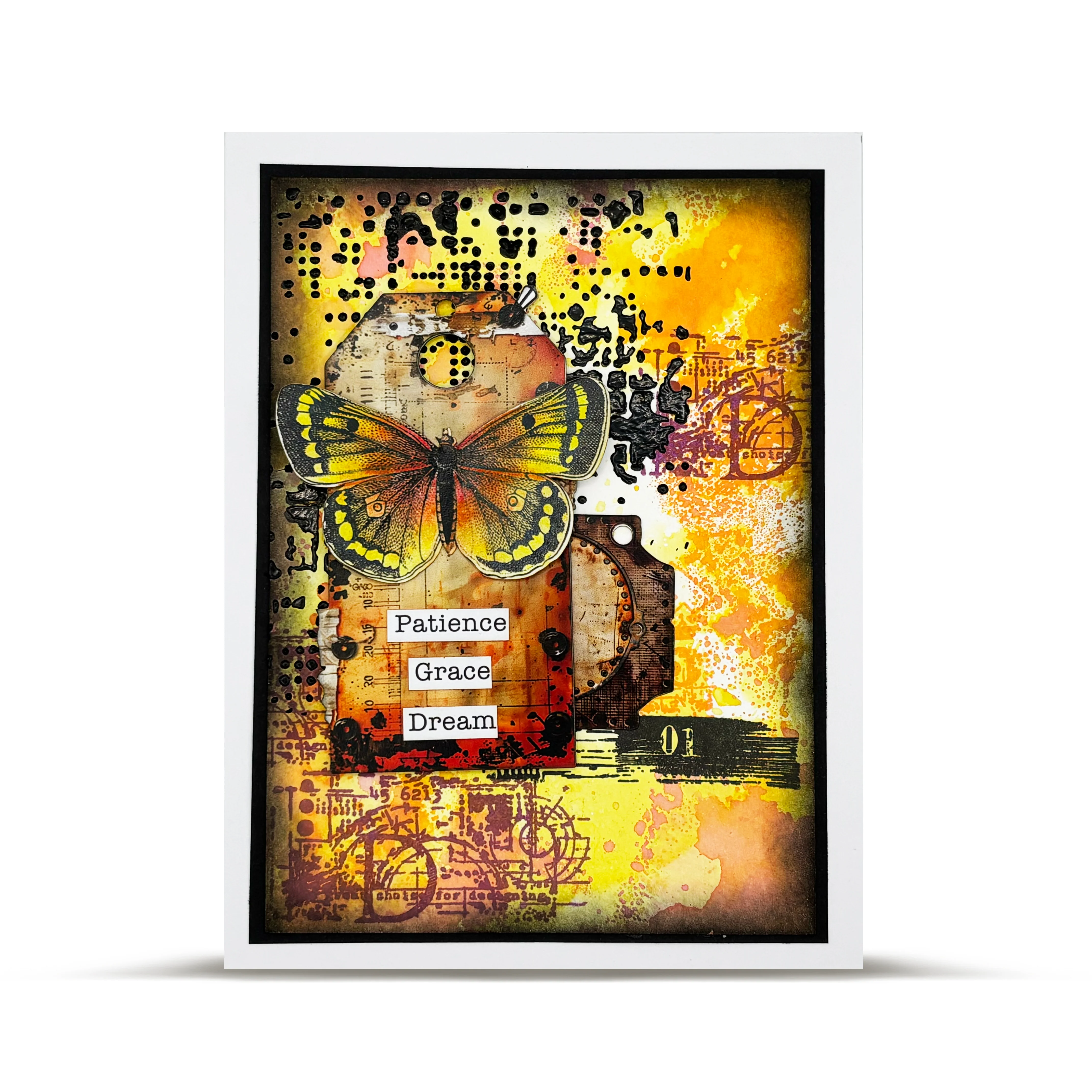 PC-249 - 6x6 (inch) Stencil - Circular Disruption - Image 13