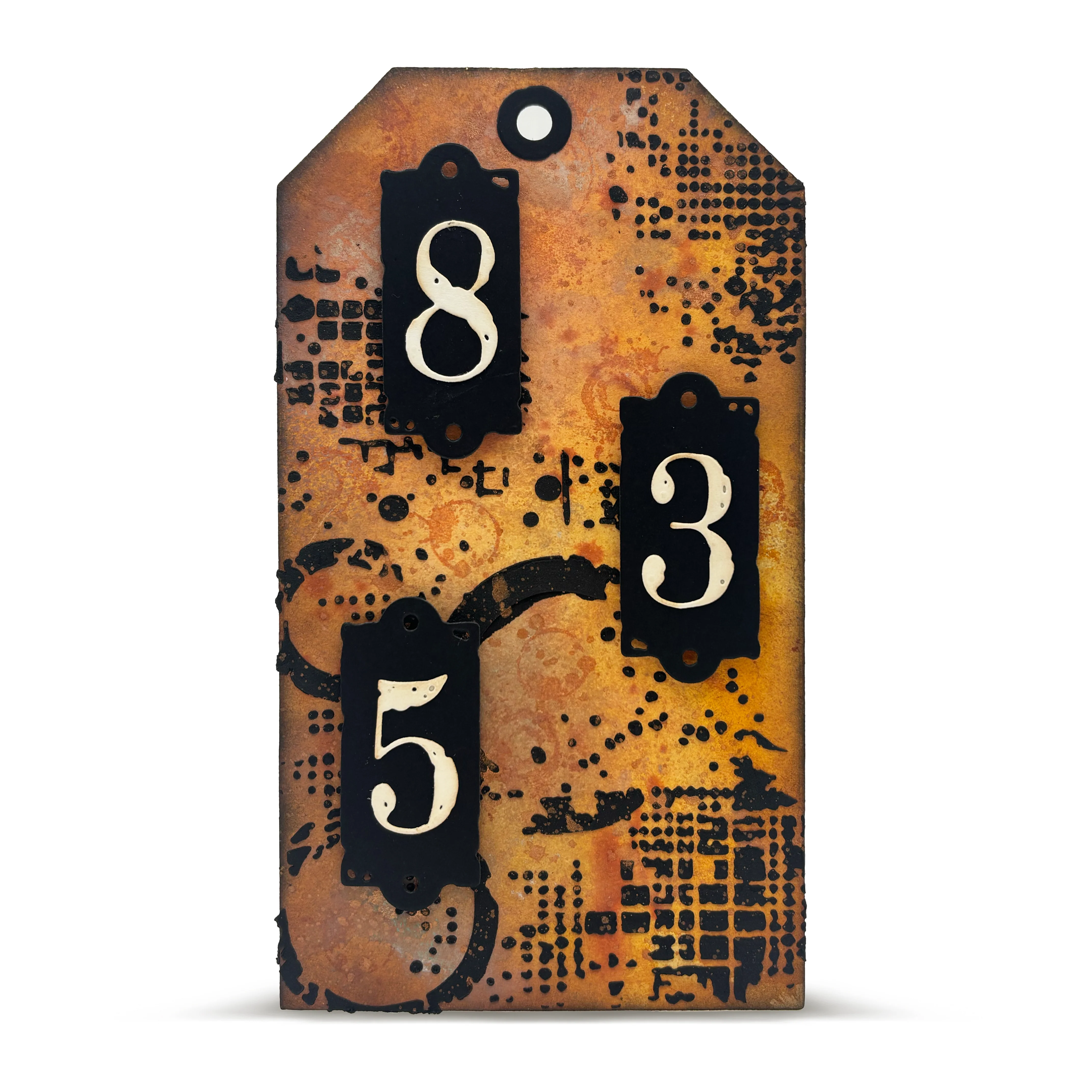 PC-249 - 6x6 (inch) Stencil - Circular Disruption - Image 19