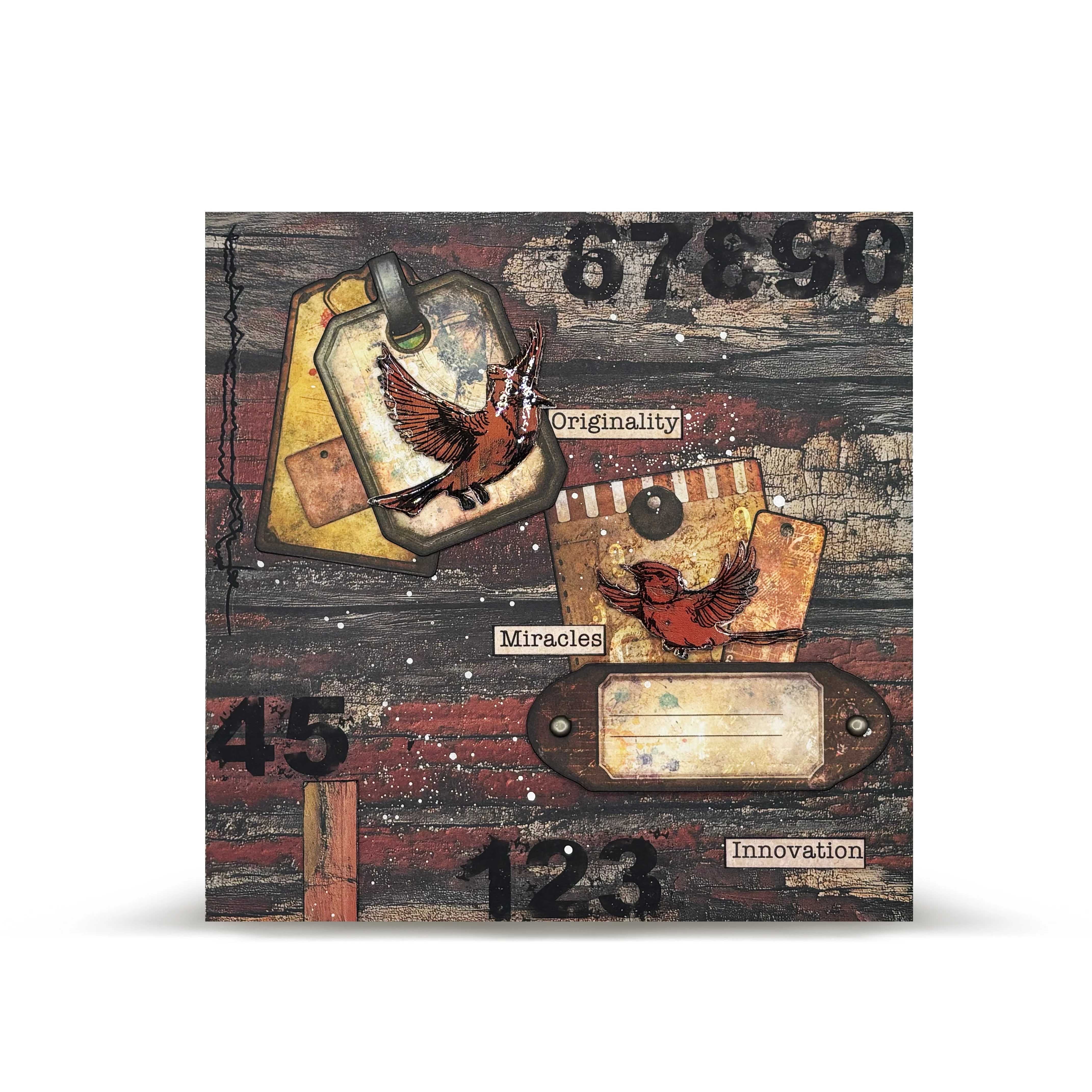 #25 - A4 Design Paper - Echoes of Yesteryear - Image 9