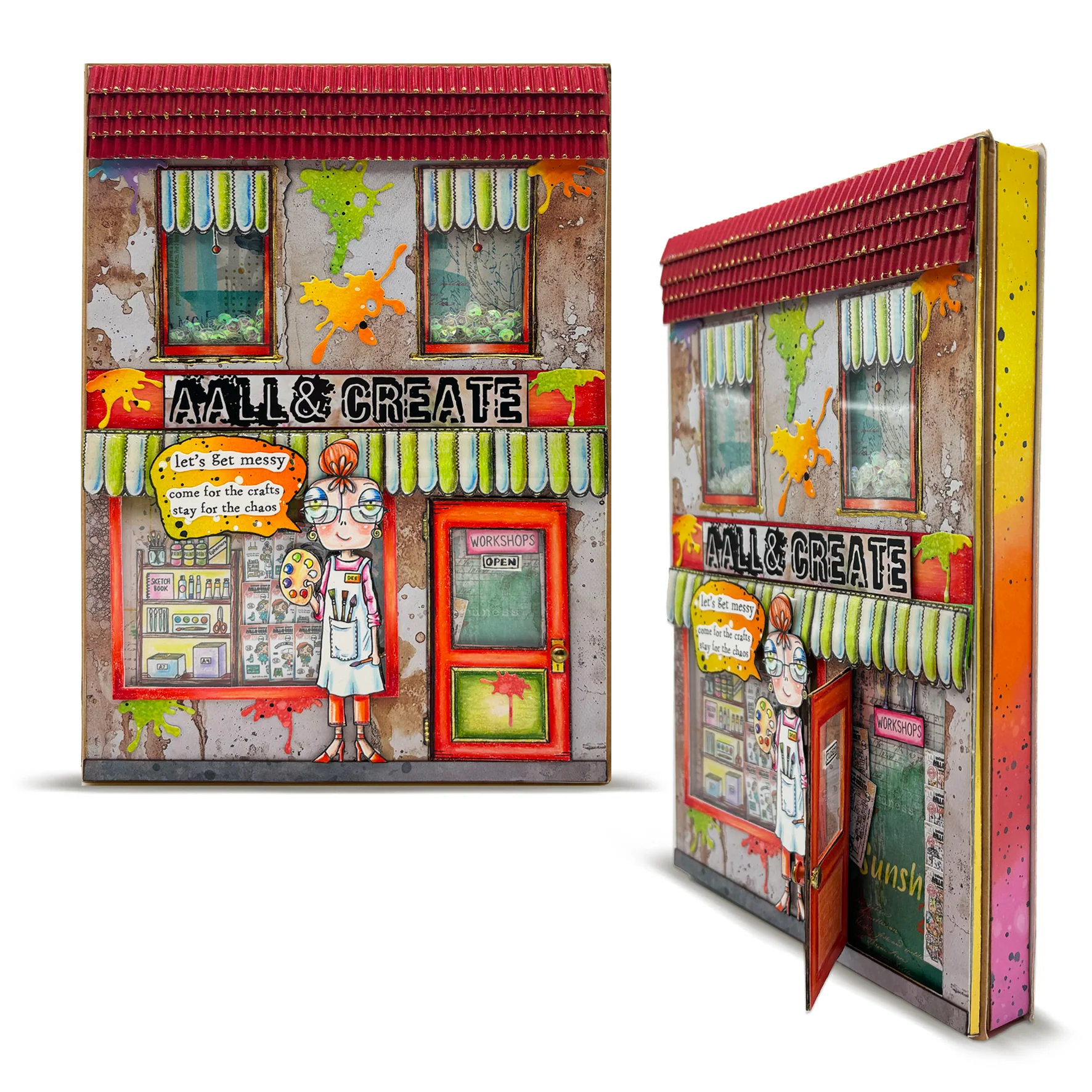 #342 - A6 Clear Stamp Set - Windows - Image 3