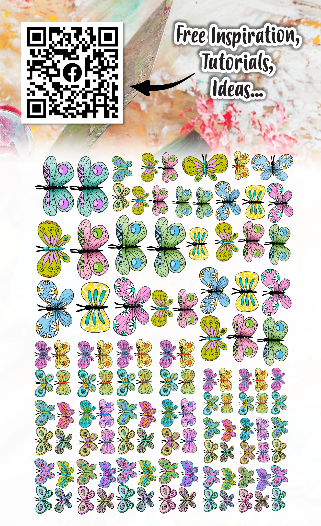 #41 - Ephemera Die-Cuts - Mosaic Feelers - Image 6