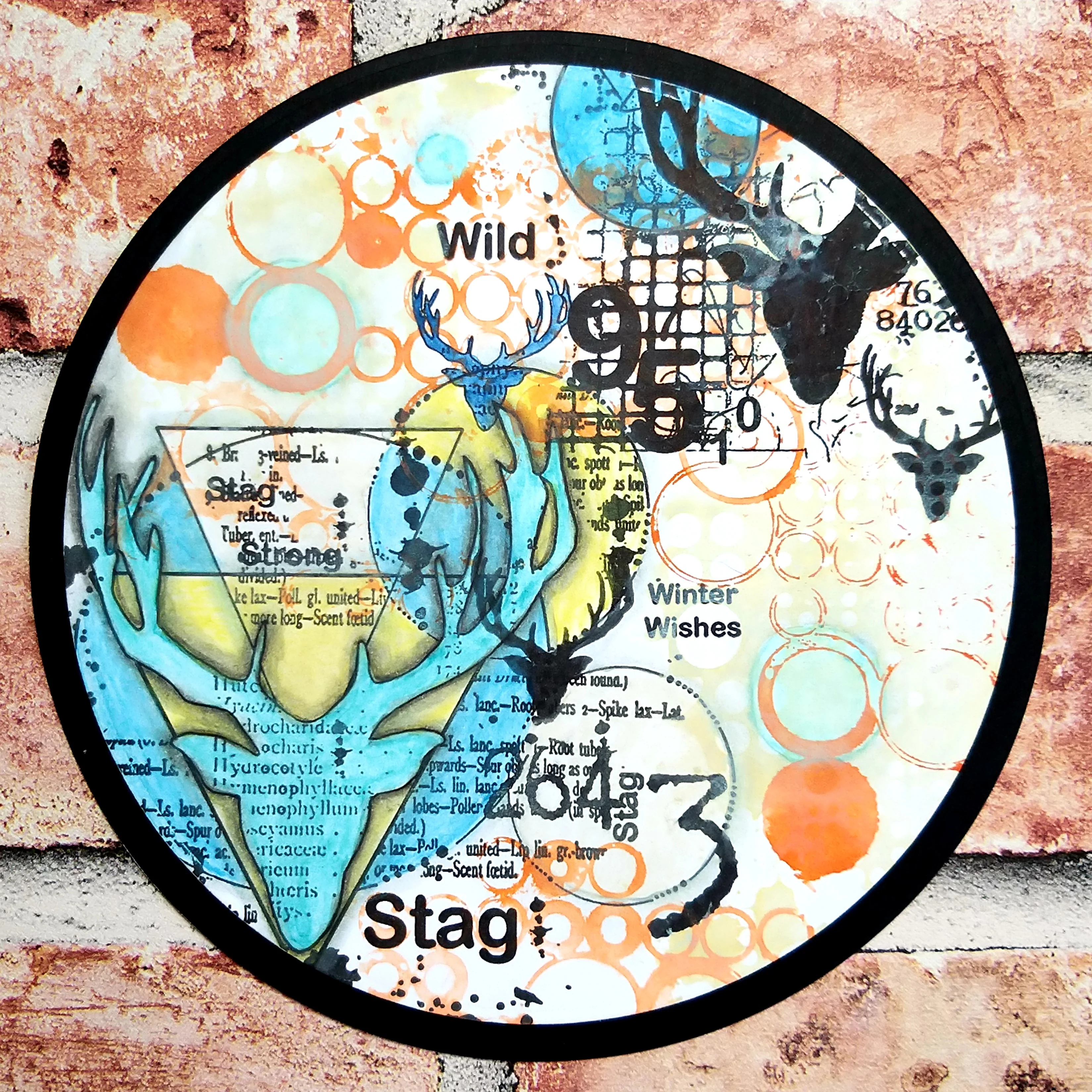 PC-45 - 6"x6" Stencil - Digital Bubbles - Image 7