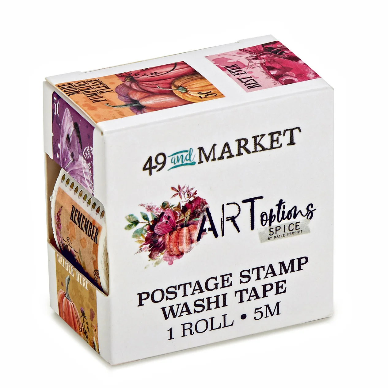 49 And Market ARToptions Spice Washi Postage - 1 Roll, 5M - Image 2